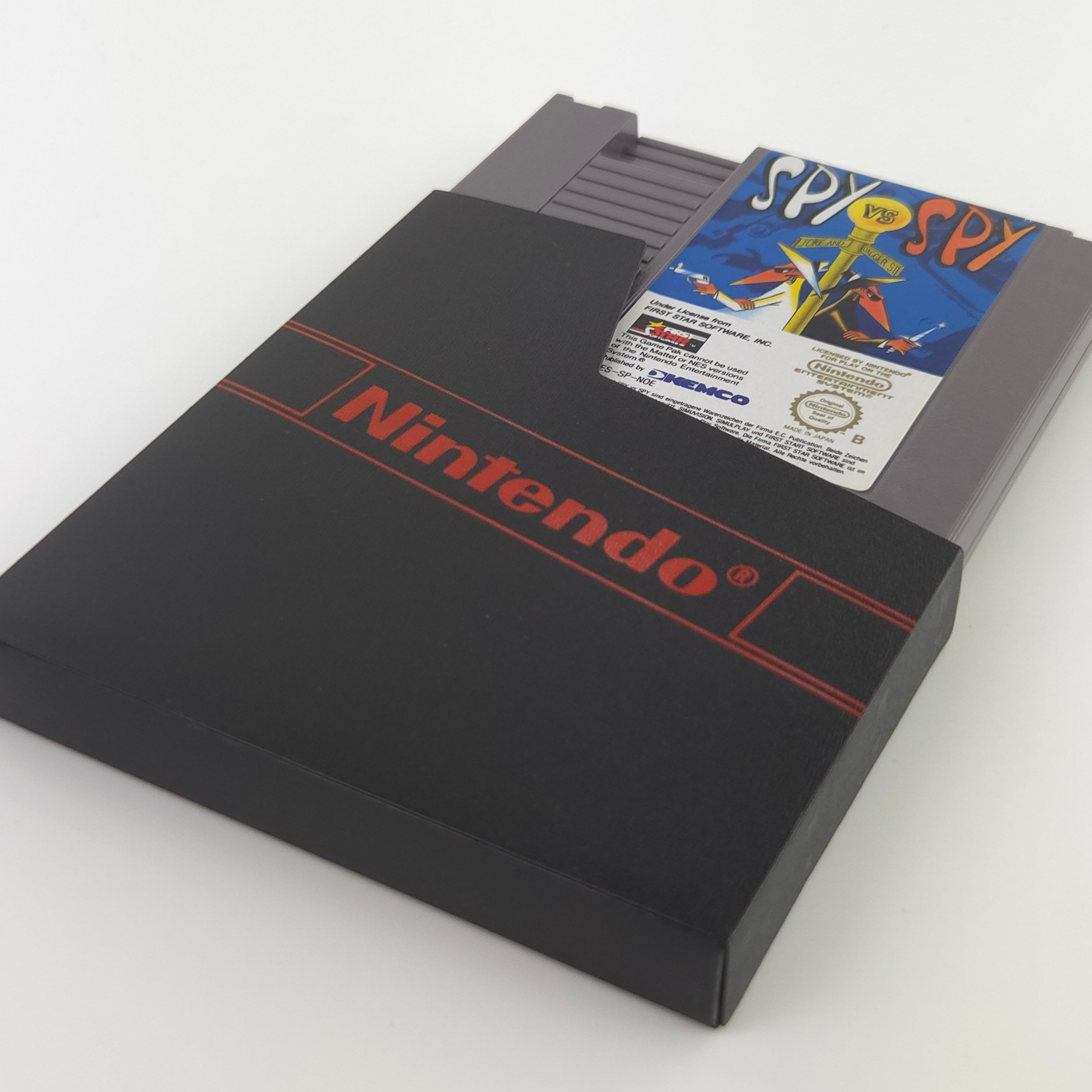 Nintendo NES Spiel Spy VS Spy Modul Schuber KEMCO NOE