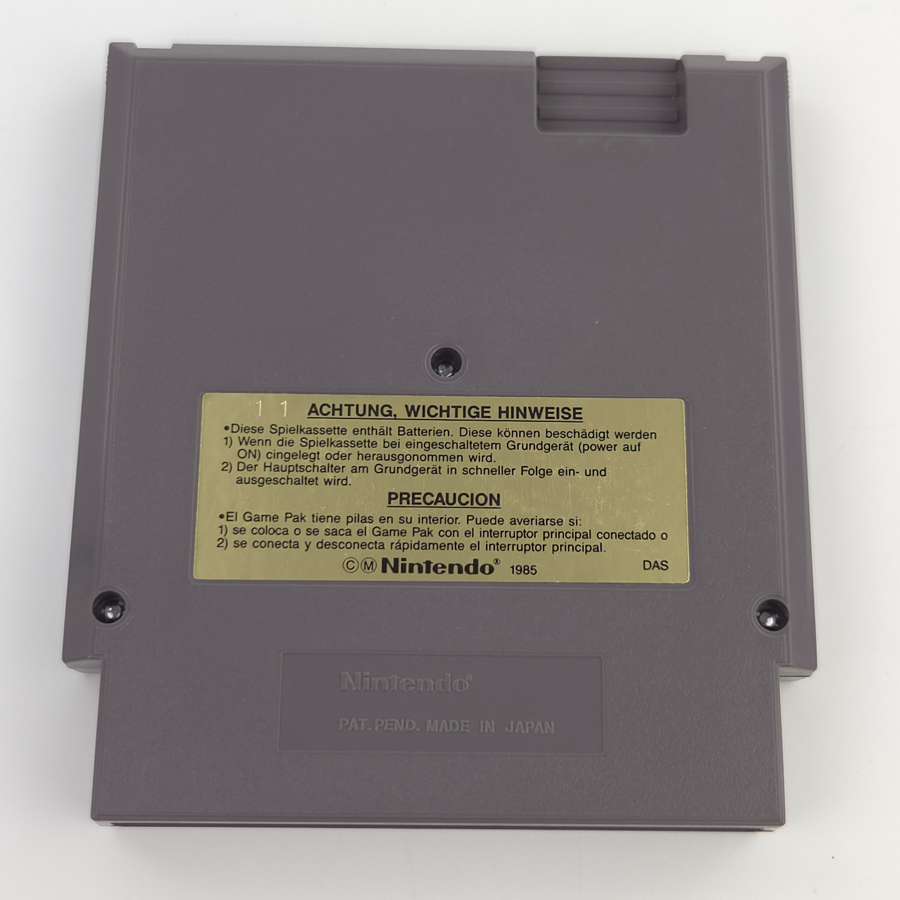 Nintendo NES Spiel Startropics Modul Schutzhülle PAL NOE