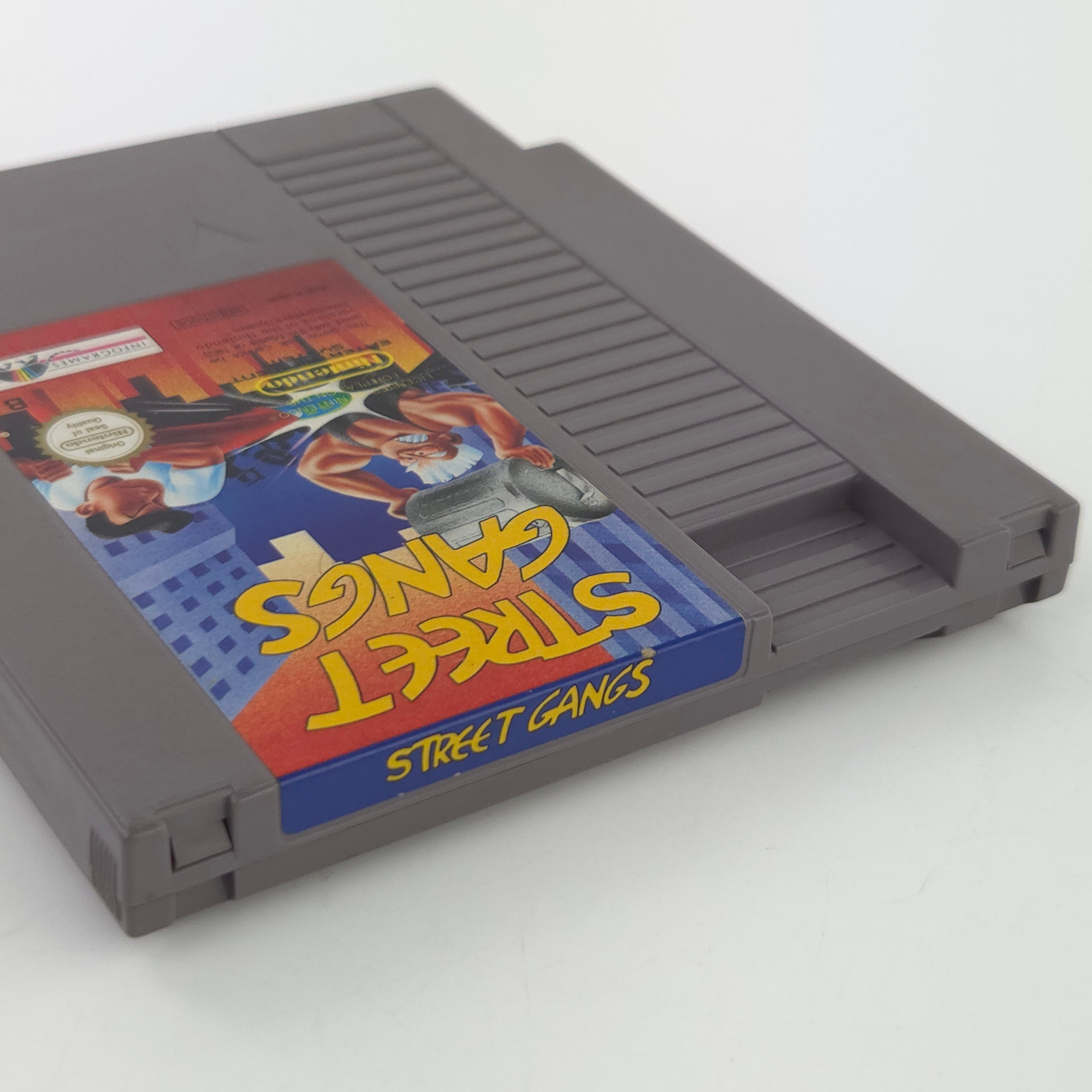 Nintendo NES Spiel Street Gangs Modul Cartridge PAL NOE