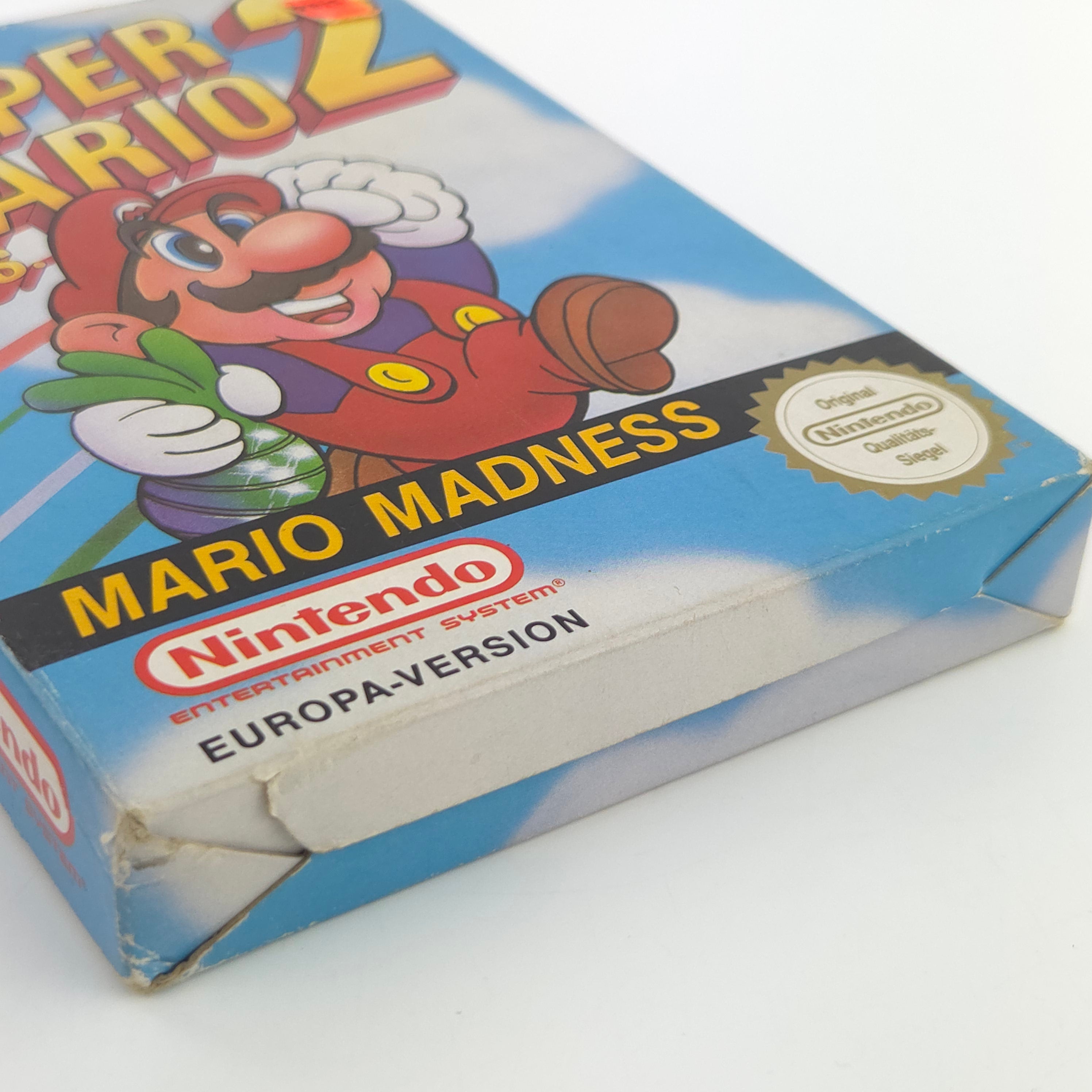 NES Spiel Super Mario Bros. 2 Modul OVP Anleitung NOE