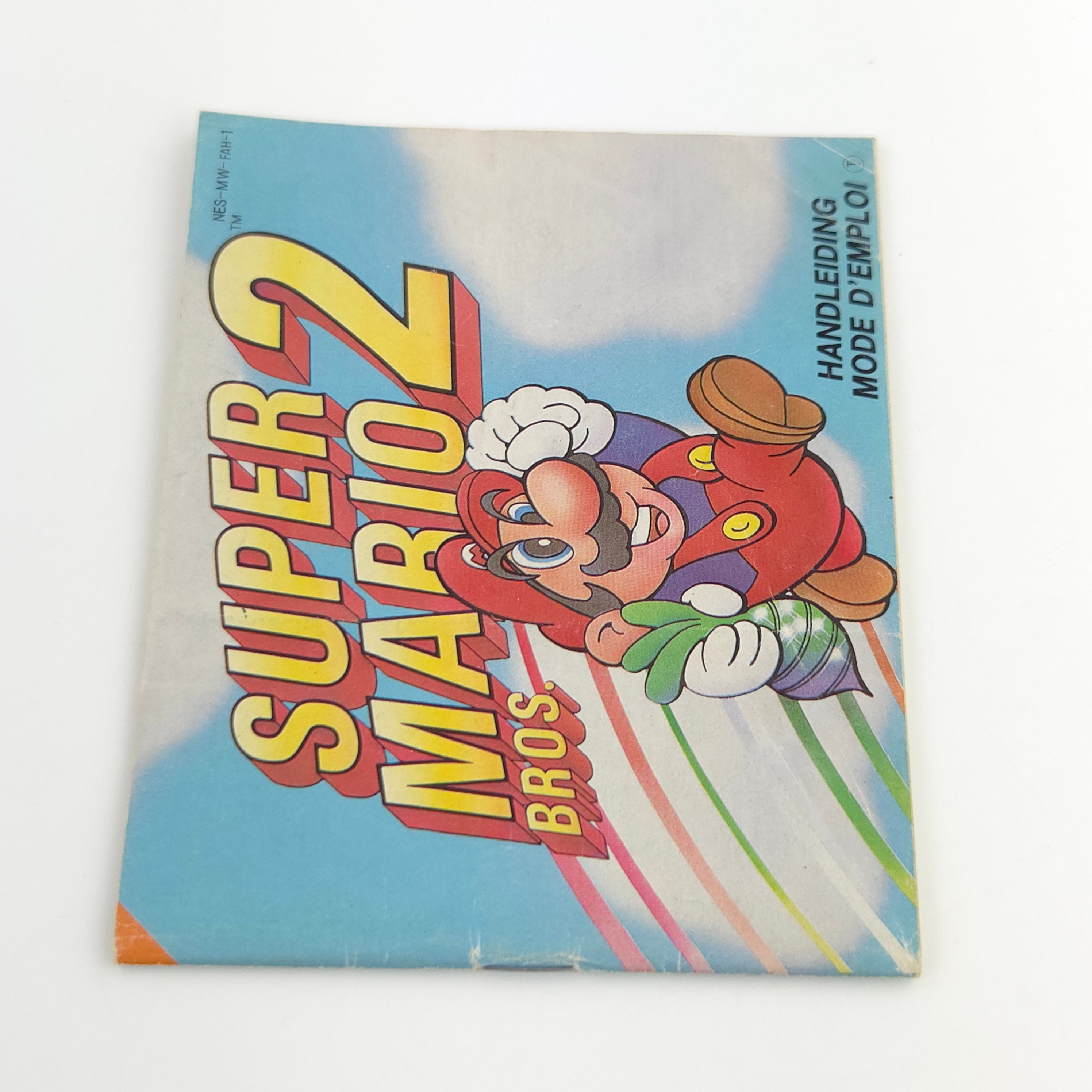 NES Spiel Super Mario Bros. 2 Modul OVP Anleitung NOE