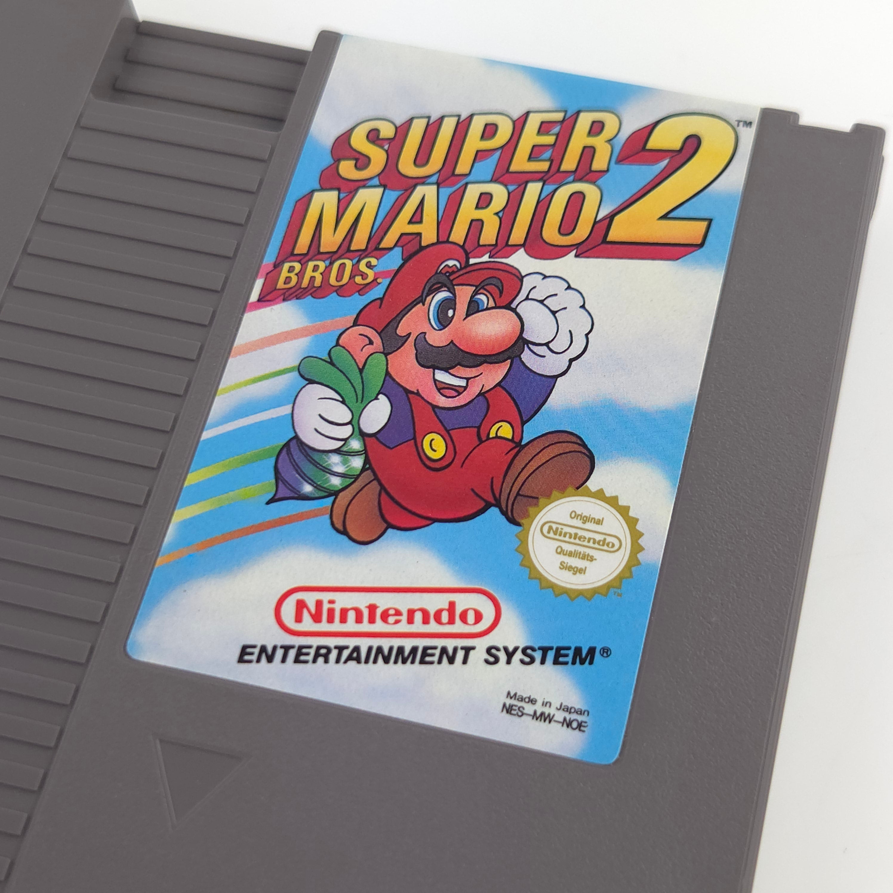 NES Spiel Super Mario Bros. 2 Modul OVP Anleitung NOE