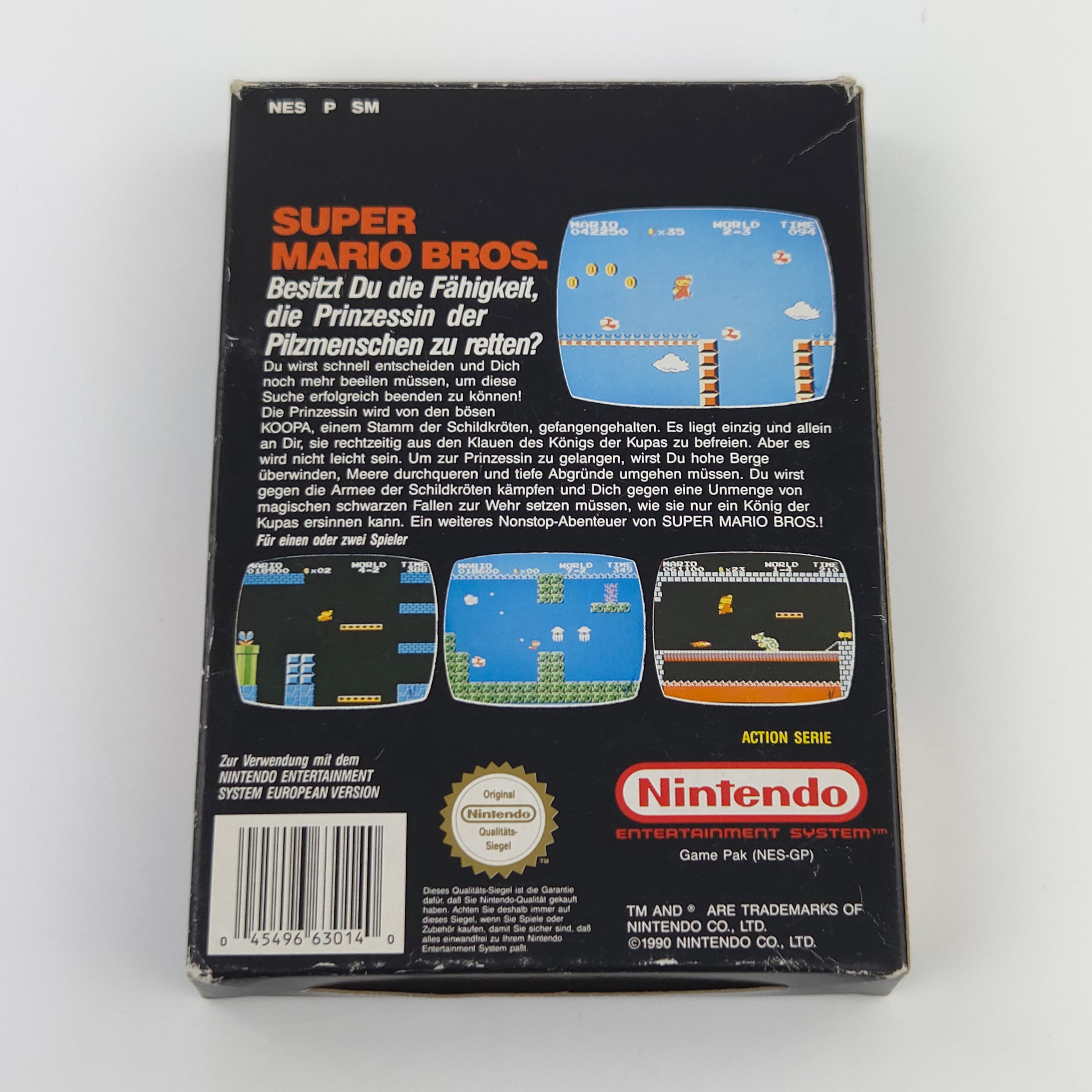Nintendo NES Spiel – Super Mario Bros (OVP PAL)