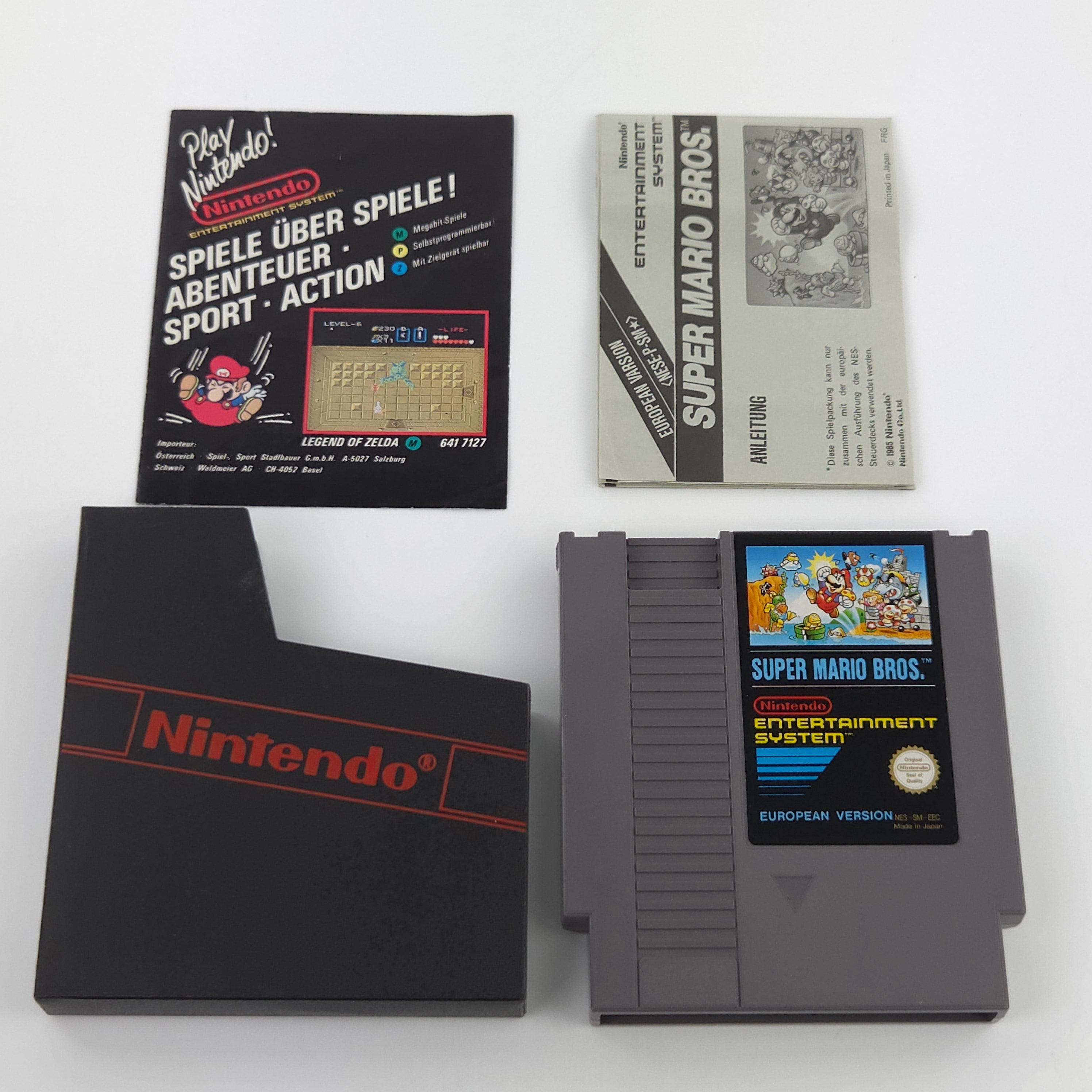 Nintendo NES Spiel – Super Mario Bros (OVP PAL)