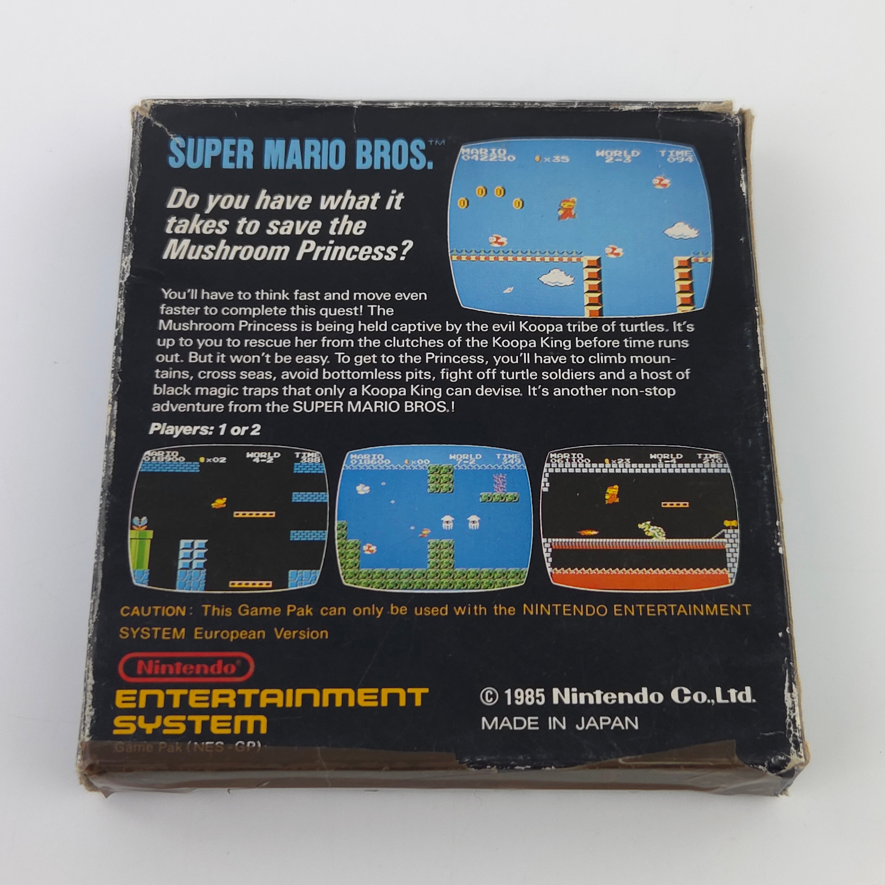 Nintendo NES Spiel – Super Mario Bros. (OVP PAL)