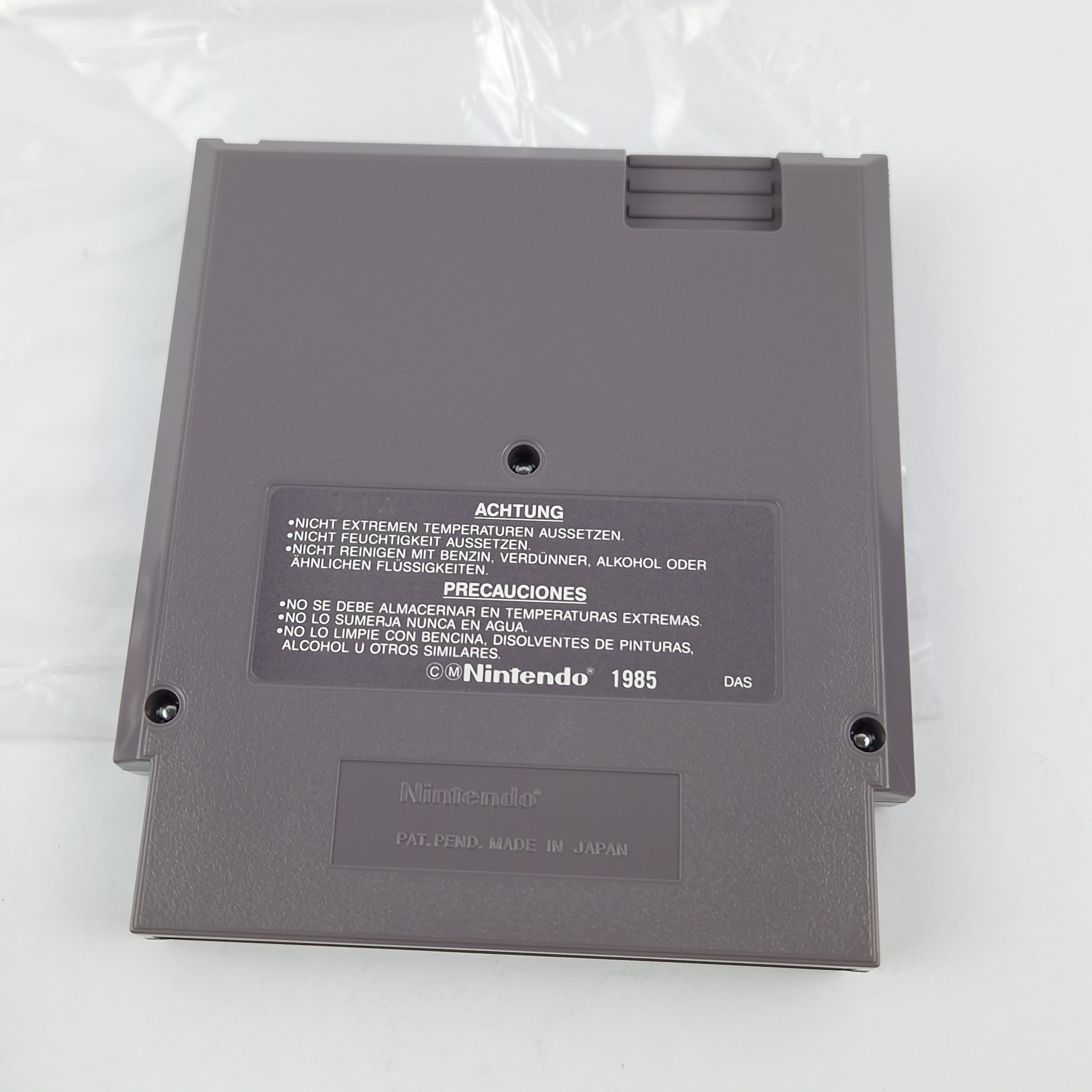 Nintendo NES Spiel – Super Mario Bros. Modul OVP PAL