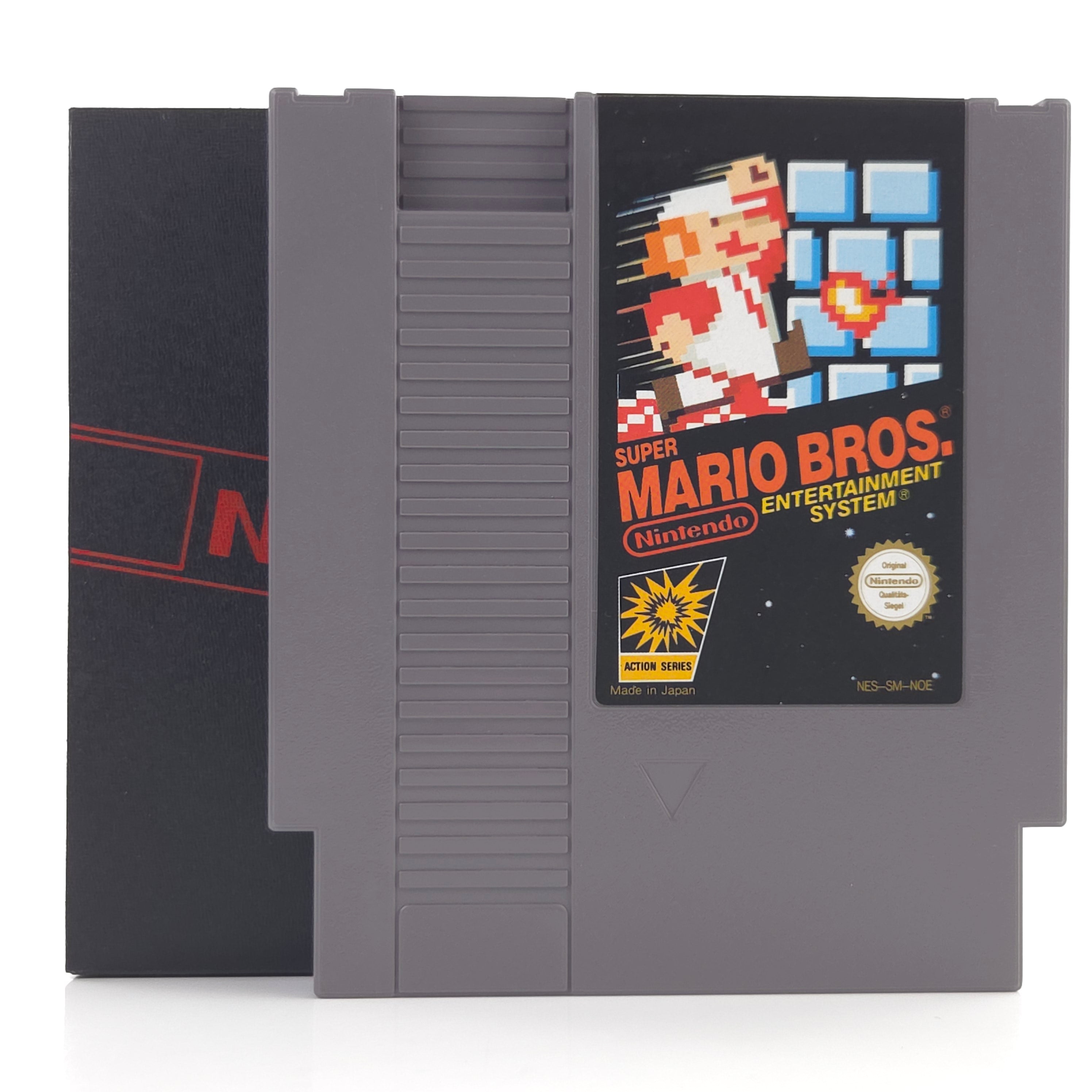Nintendo NES Spiel Super Mario Bros. Modul Schuber NOE