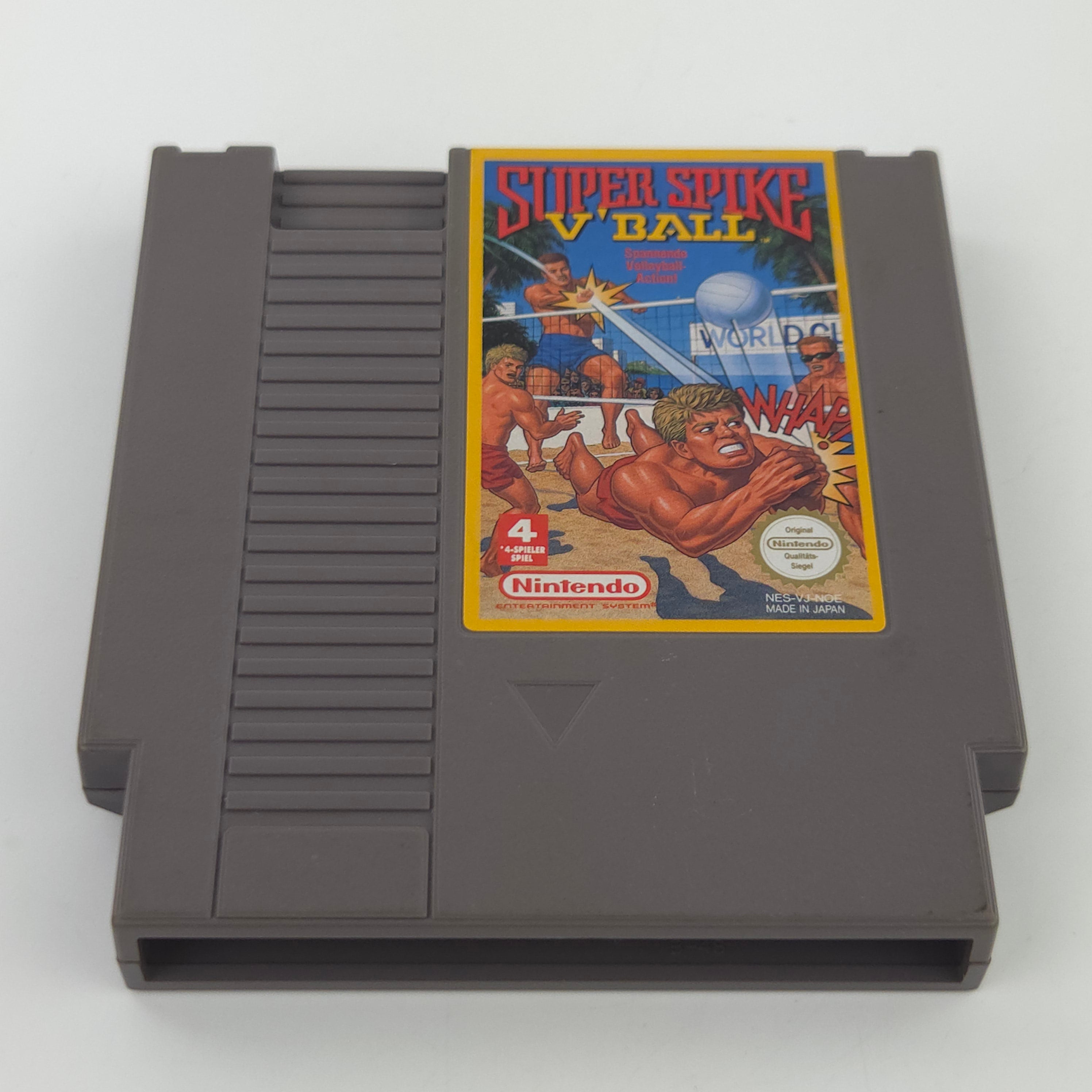 NES Spiel Super Spike V Ball Modul PAL NOE Volleyball