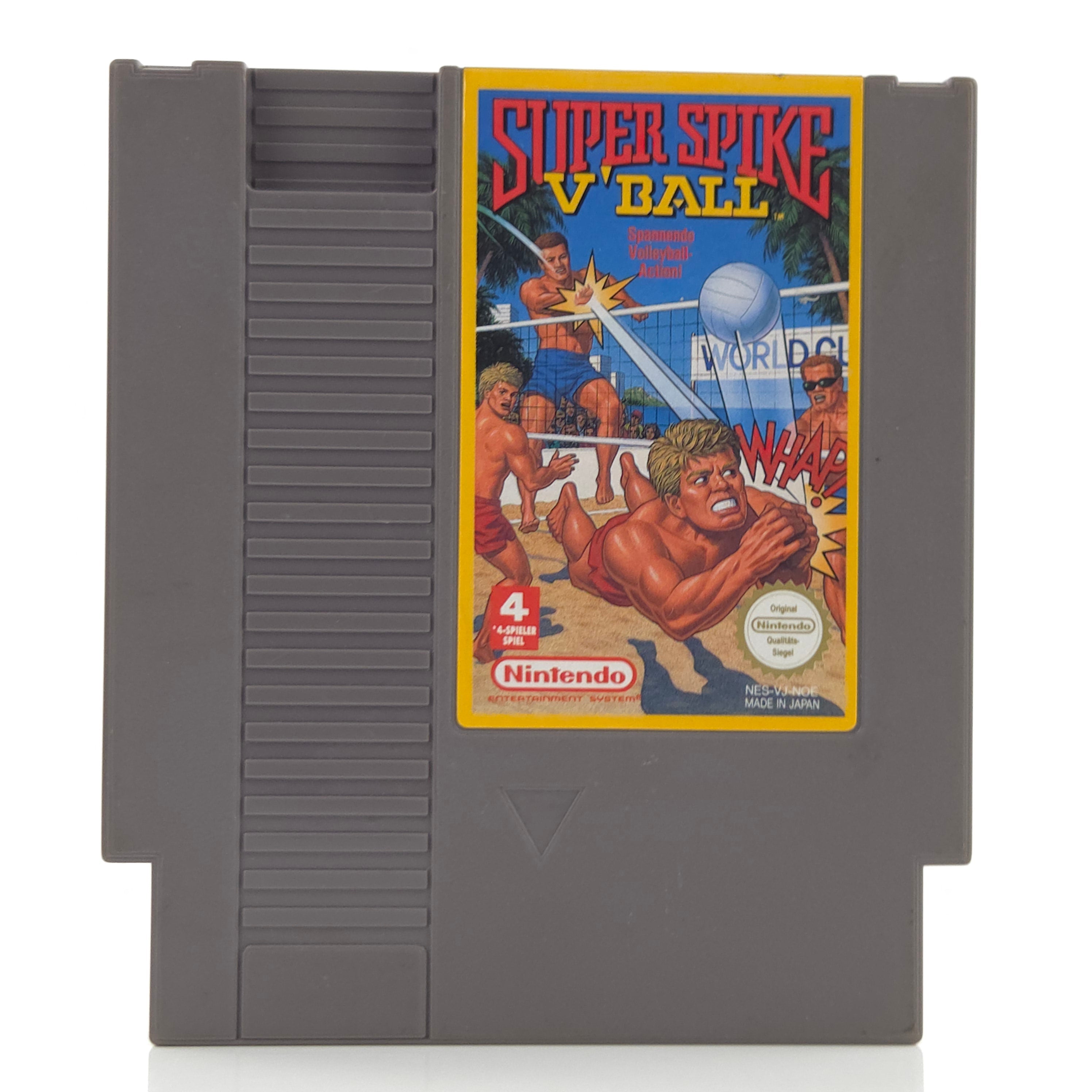 NES Spiel Super Spike V Ball Modul PAL NOE Volleyball
