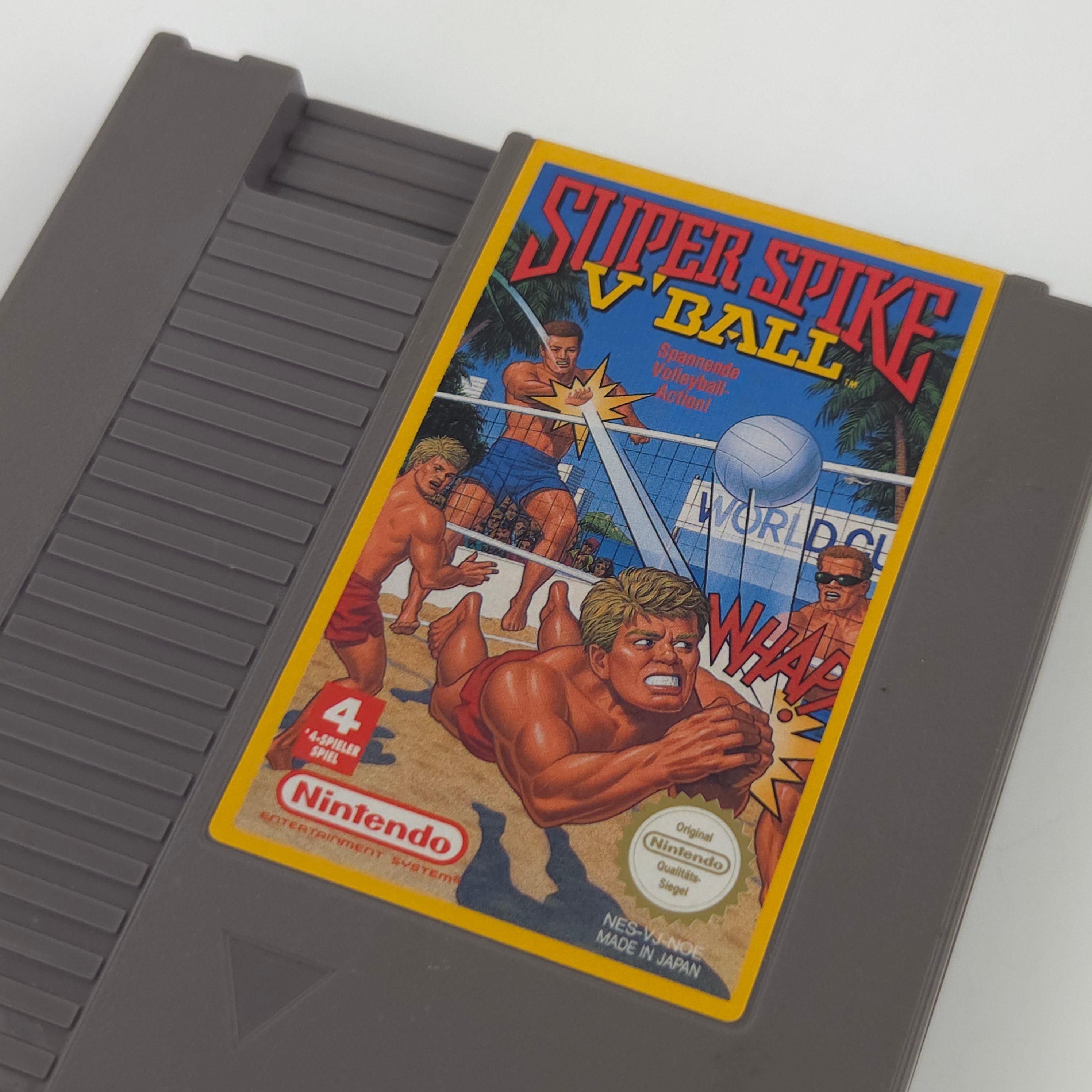 NES Spiel Super Spike V Ball Modul PAL NOE Volleyball