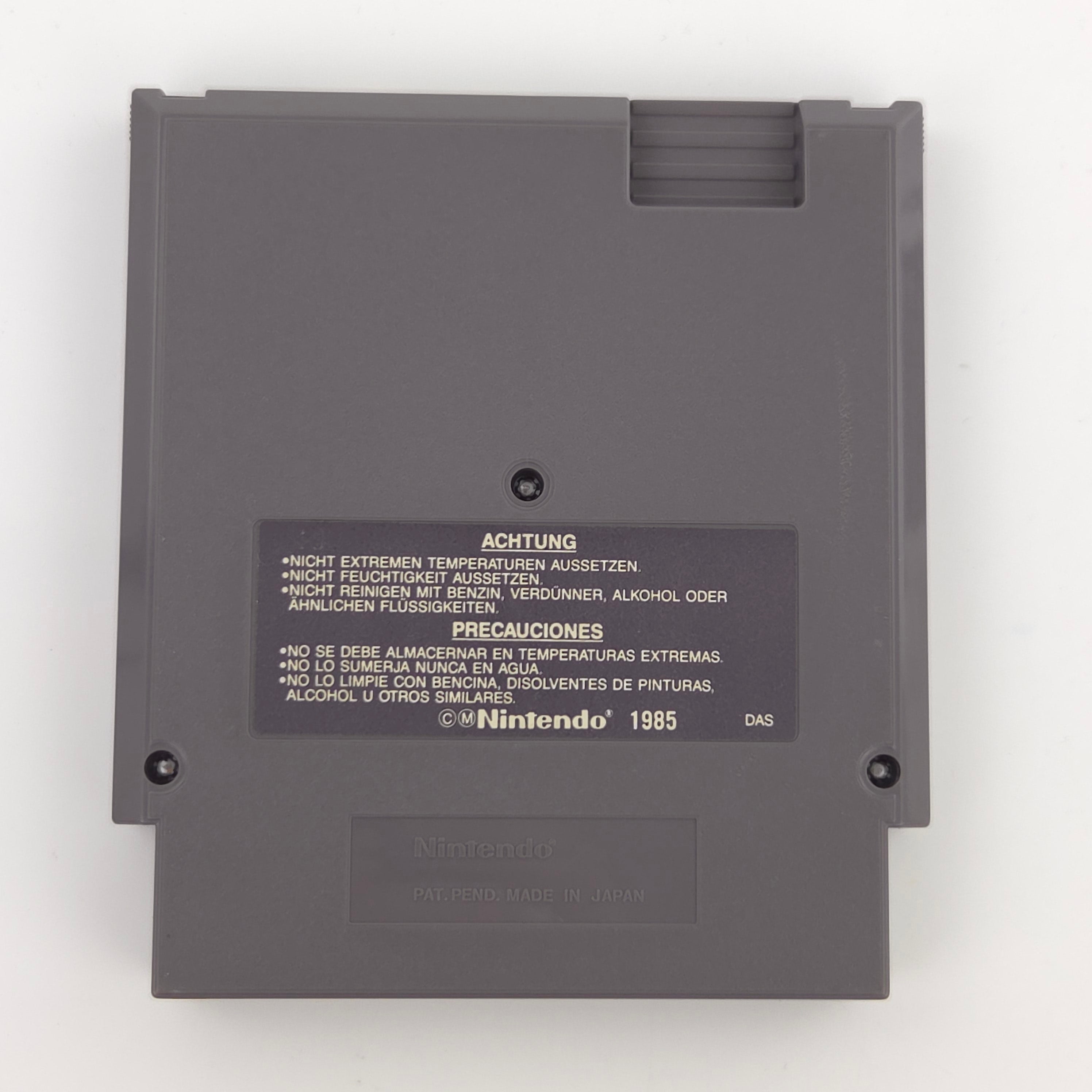 NES Spiel Teenage Mutant Hero Turtles Modul Schuber PAL
