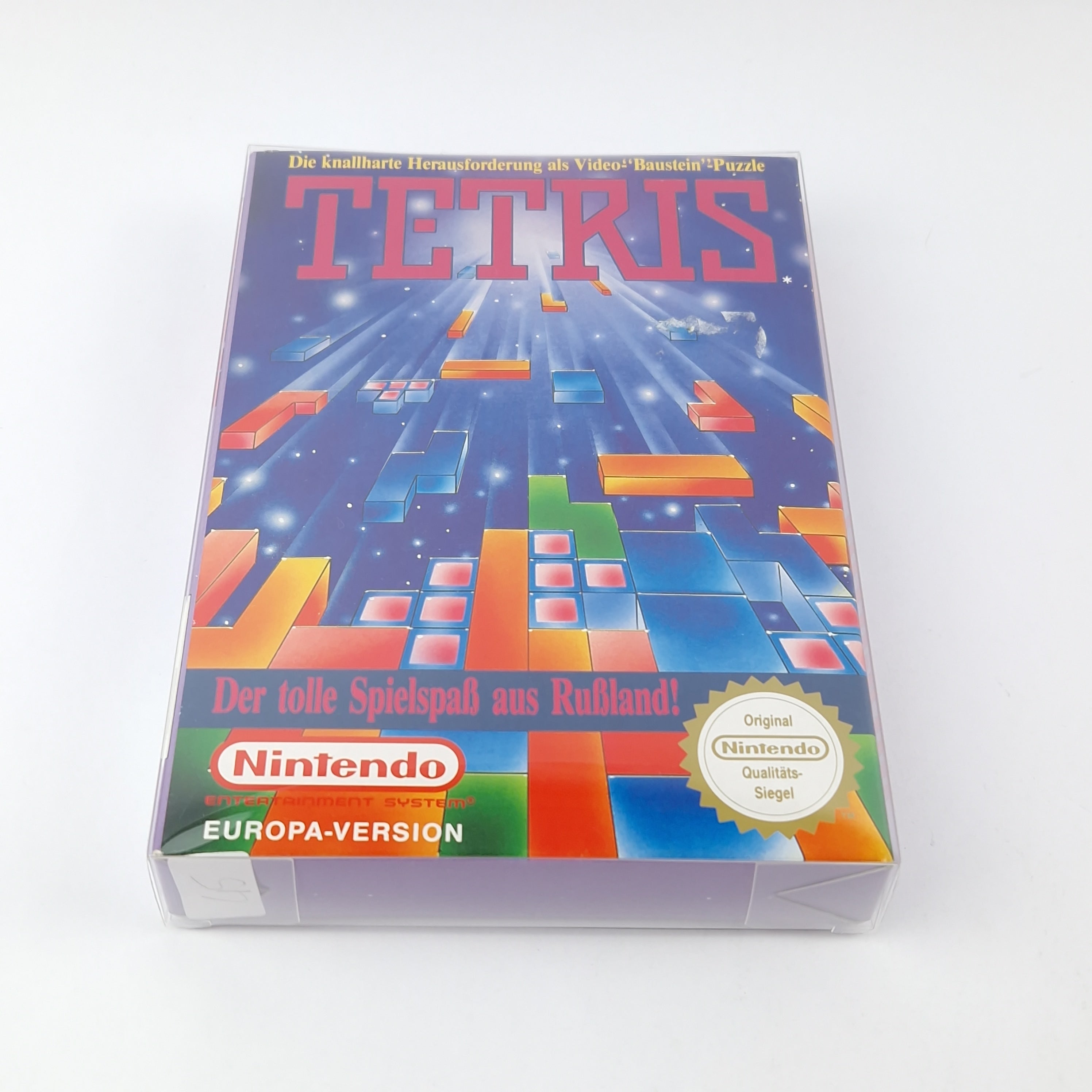 Nintendo NES Spiel – Tetris Modul Cartridge OVP PAL CIB
