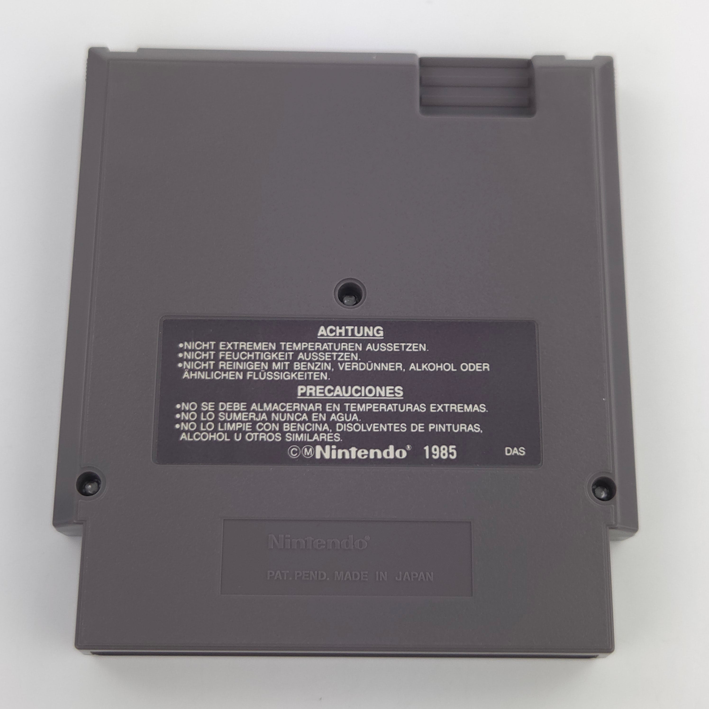 NES Spiel Tetris Modul Schutzhülle PAL NOE Klassiker