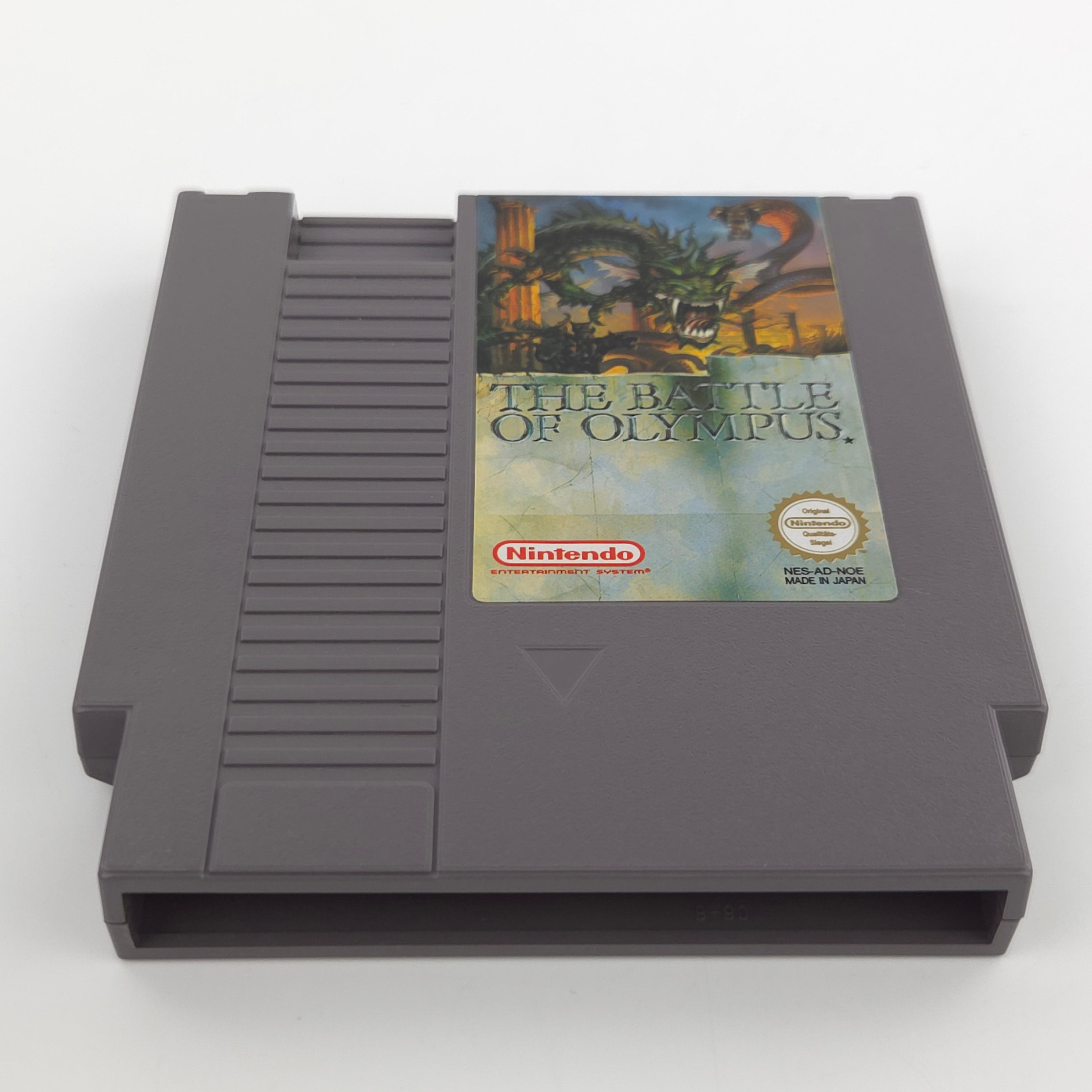Nintendo NES Spiel The Battle of Olympus Modul Hülle NOE