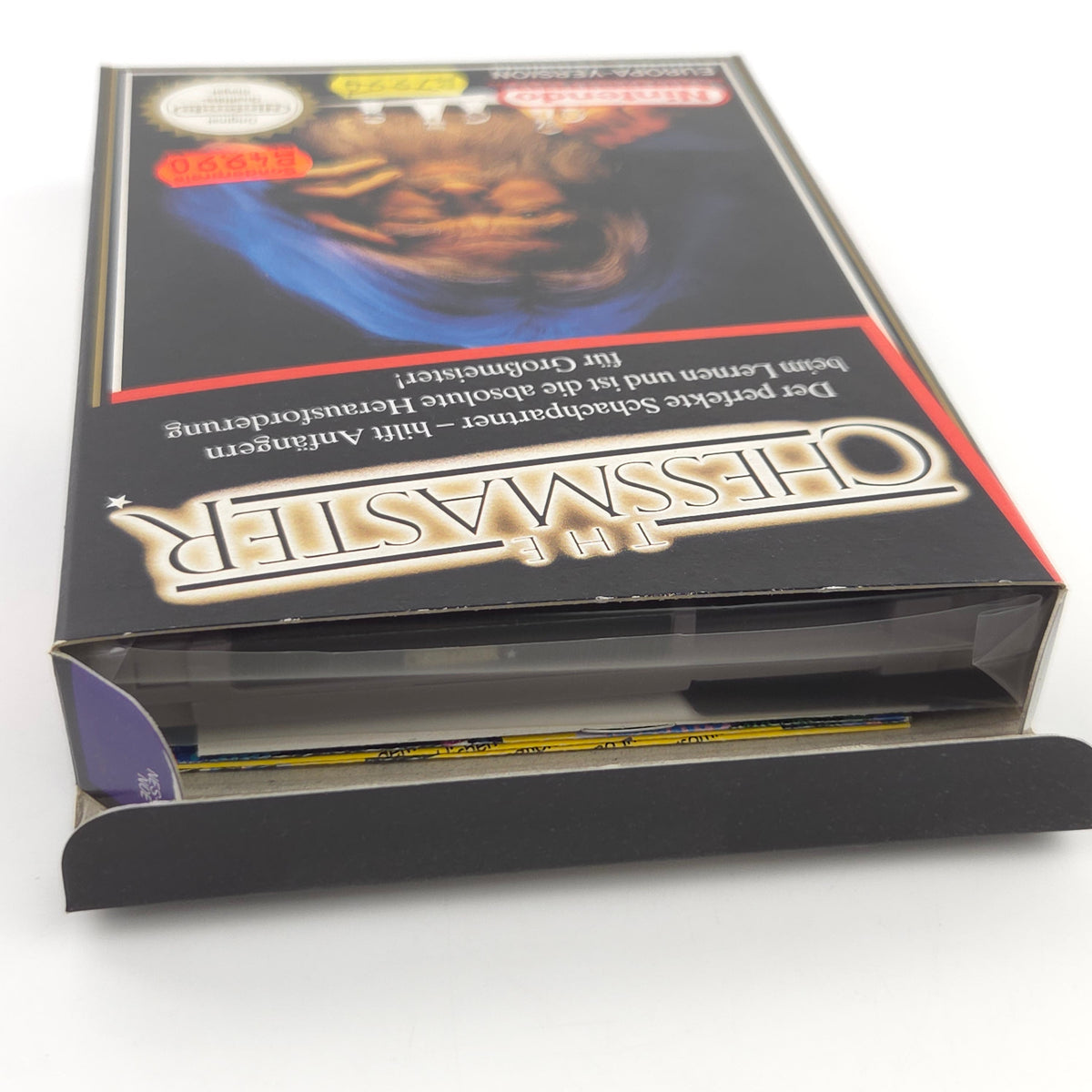 Nintendo NES Spiel The Chessmaster nahezu neuwertig CIB
