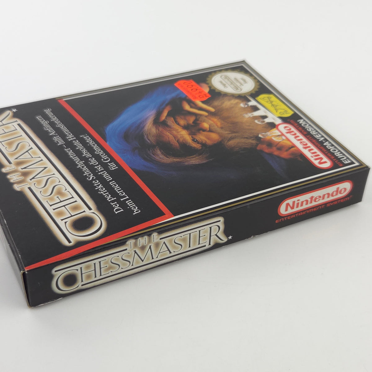 Nintendo NES Spiel The Chessmaster nahezu neuwertig CIB