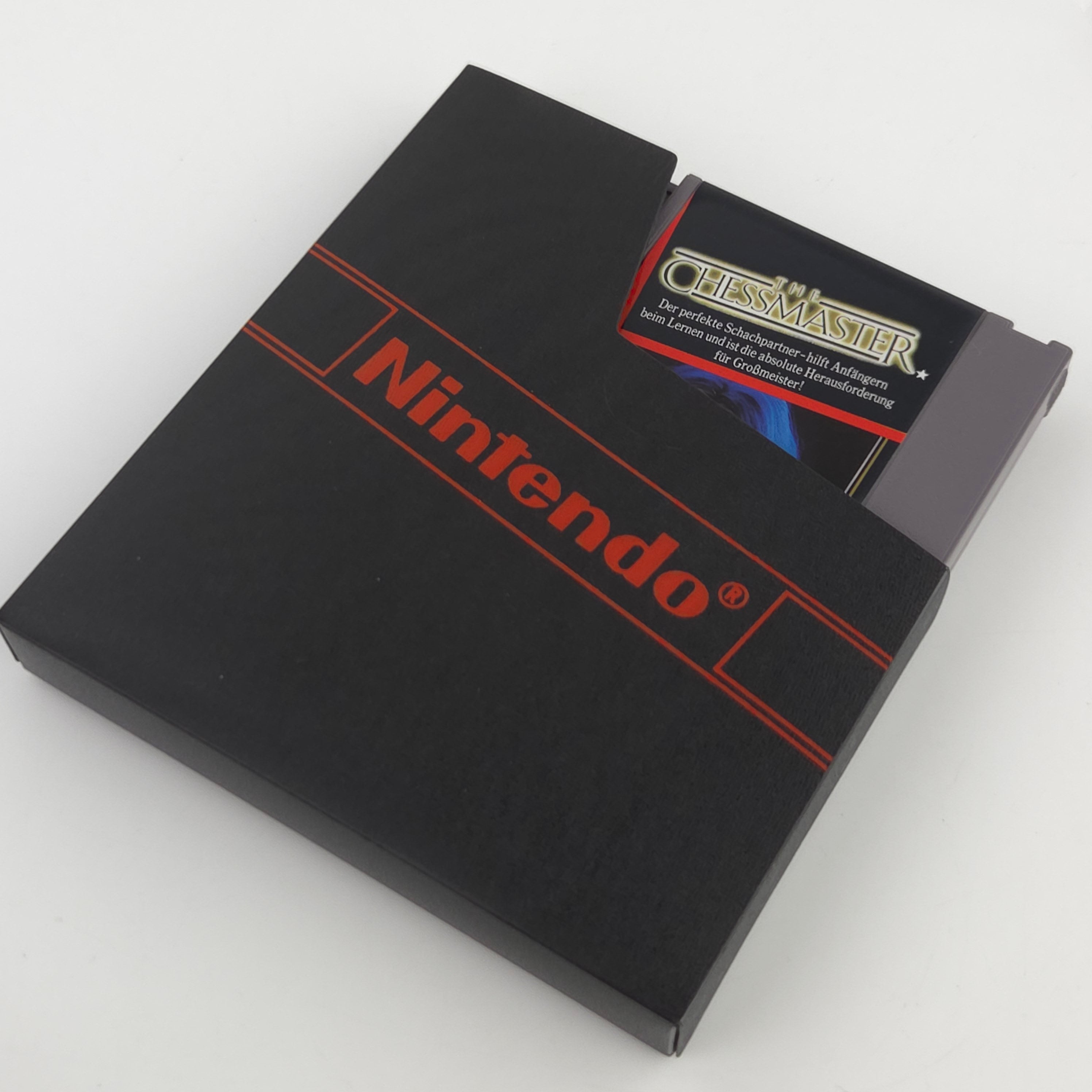 Nintendo NES Spiel The Chessmaster nahezu neuwertig CIB