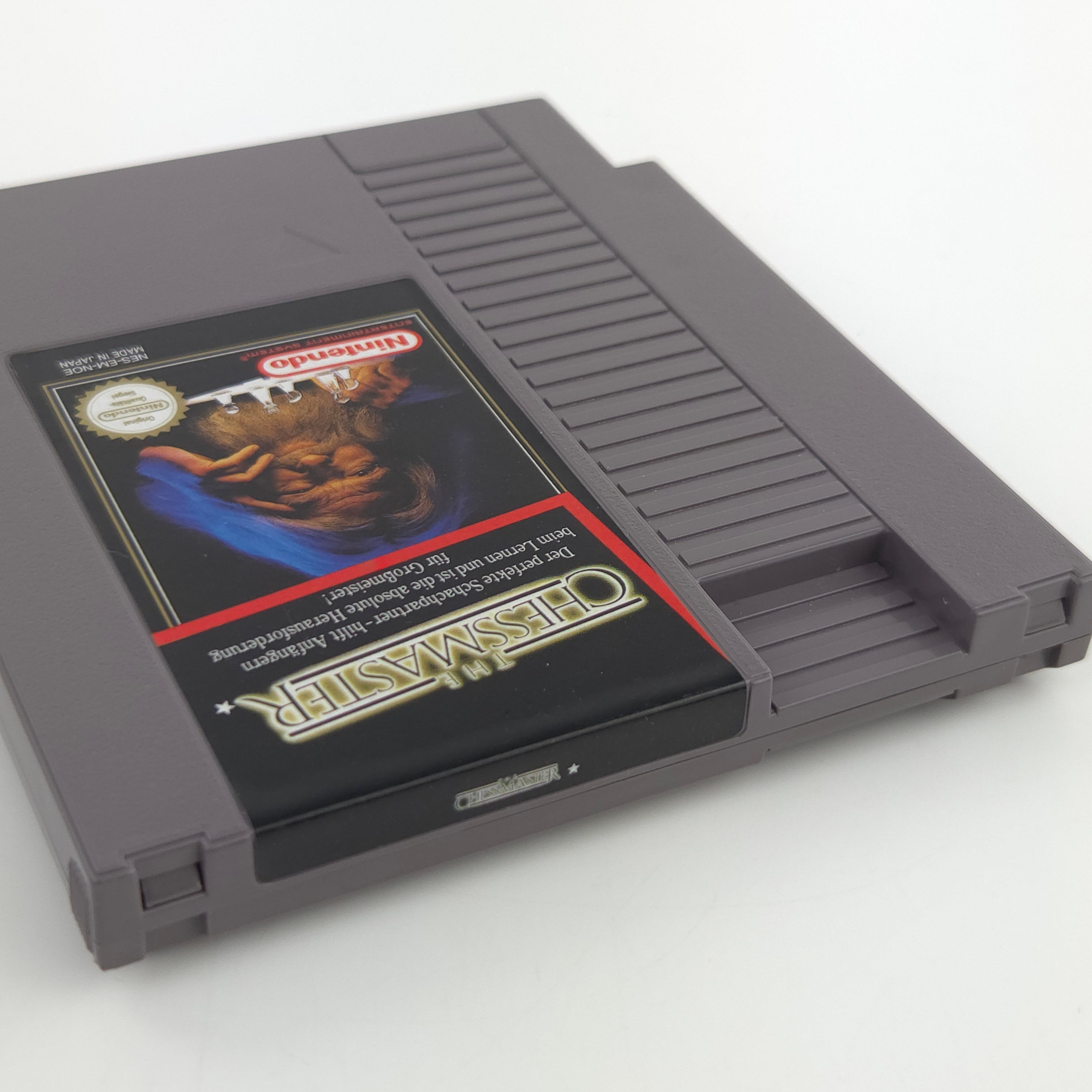 Nintendo NES Spiel The Chessmaster Modul Schutzhülle NOE