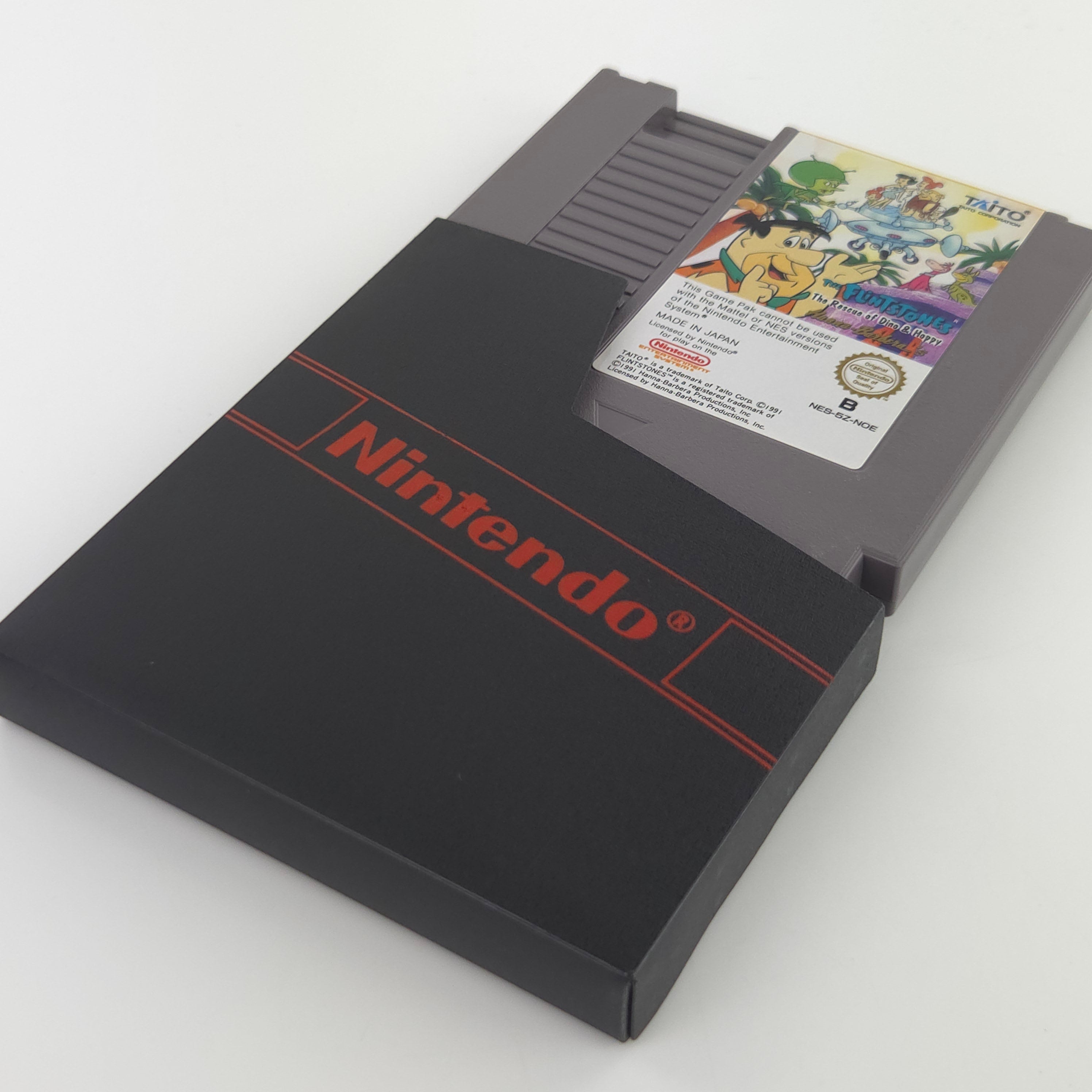 NES Spiel The Flintstones Rescue of Dino Hoppy NOE PAL