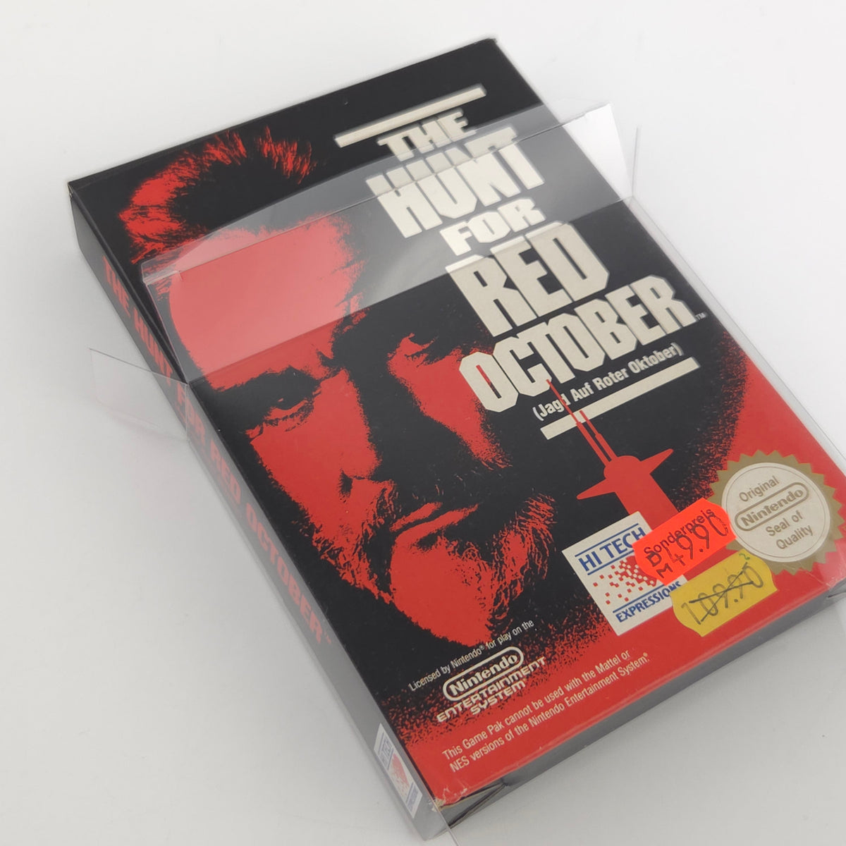 Nintendo NES Spiel Hunt for Red October nahezu neuwertig
