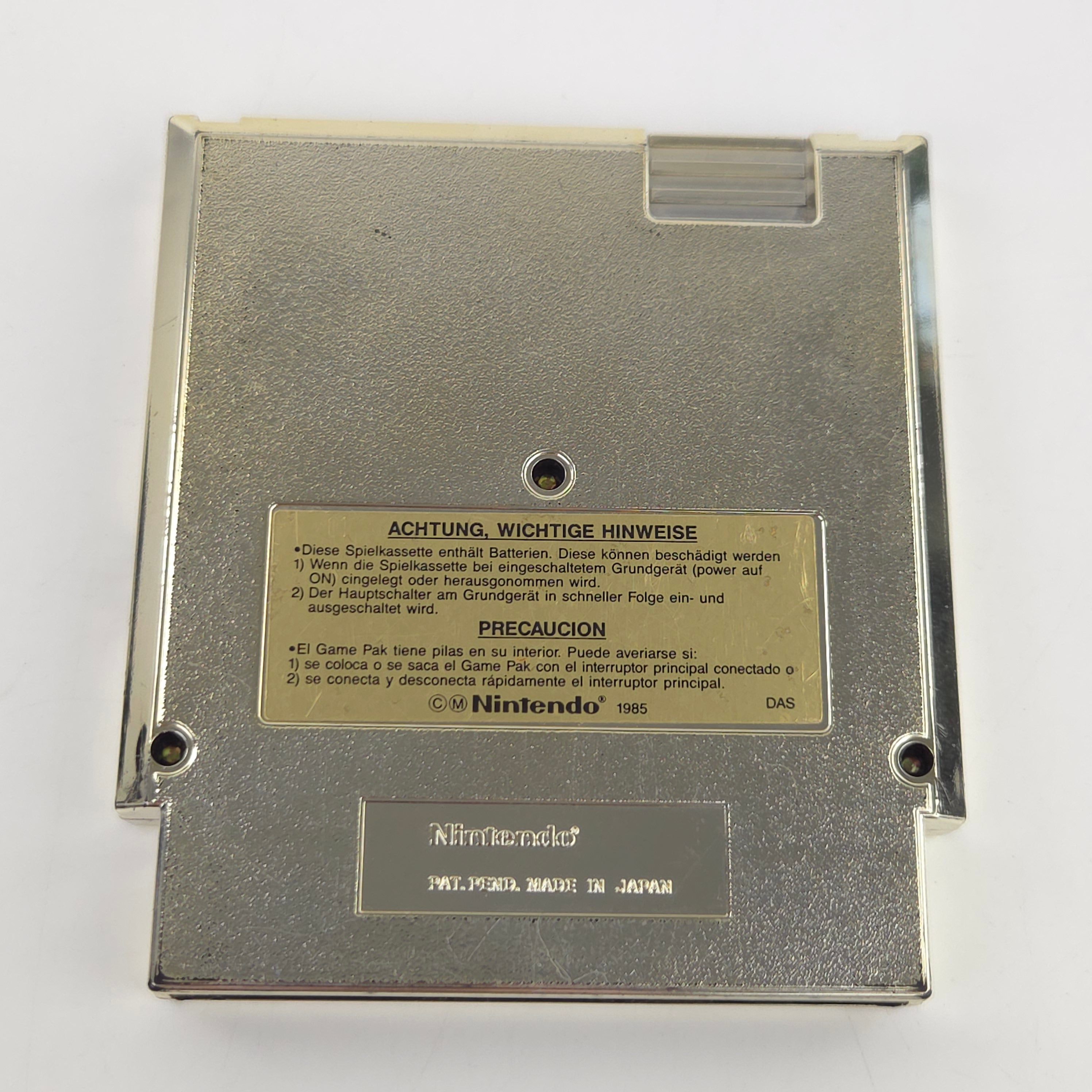 NES Spiel The Legend of Zelda Modul Schuber PAL NOE
