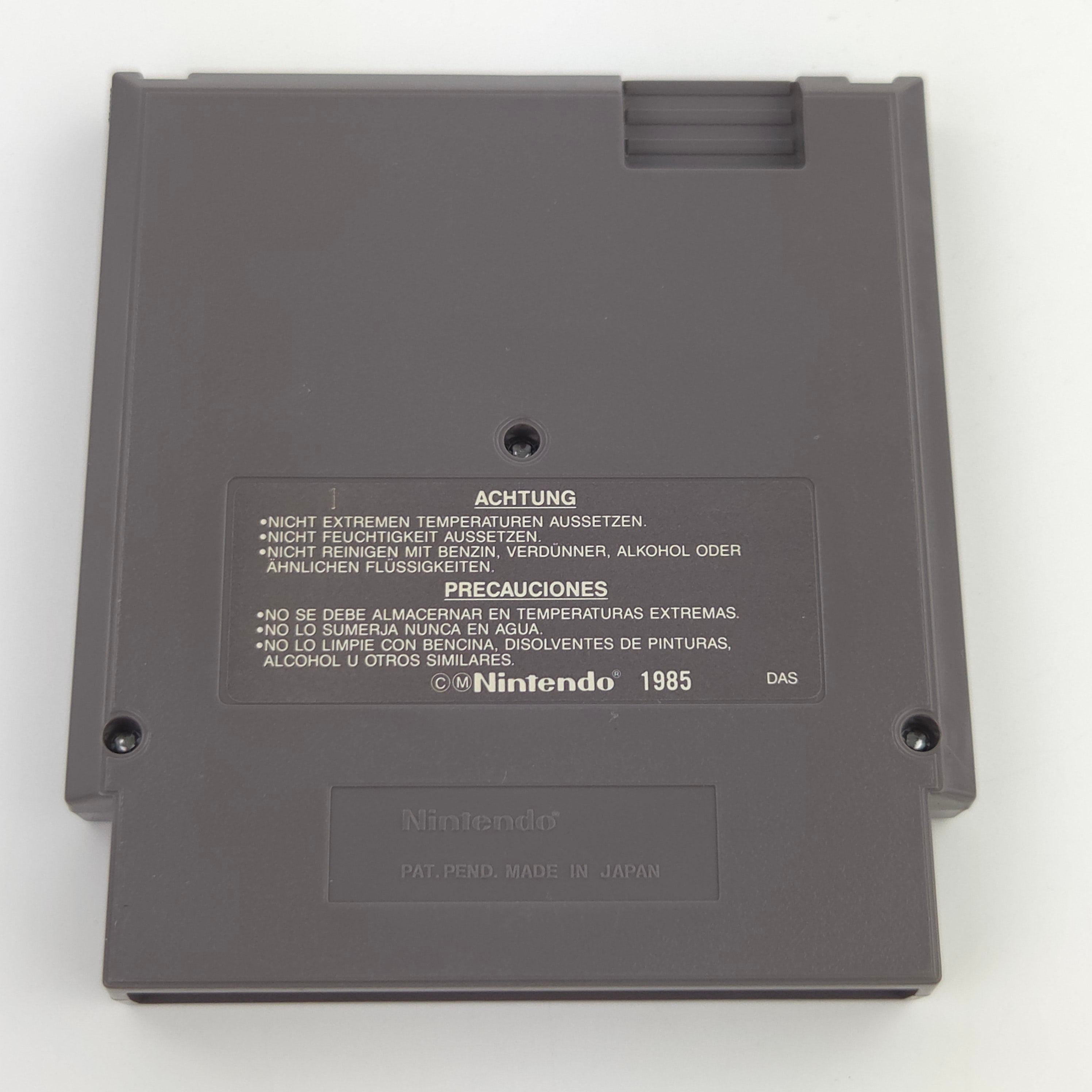 Nintendo NES Spiel Bartman Meets Radioactive Man PAL NOE