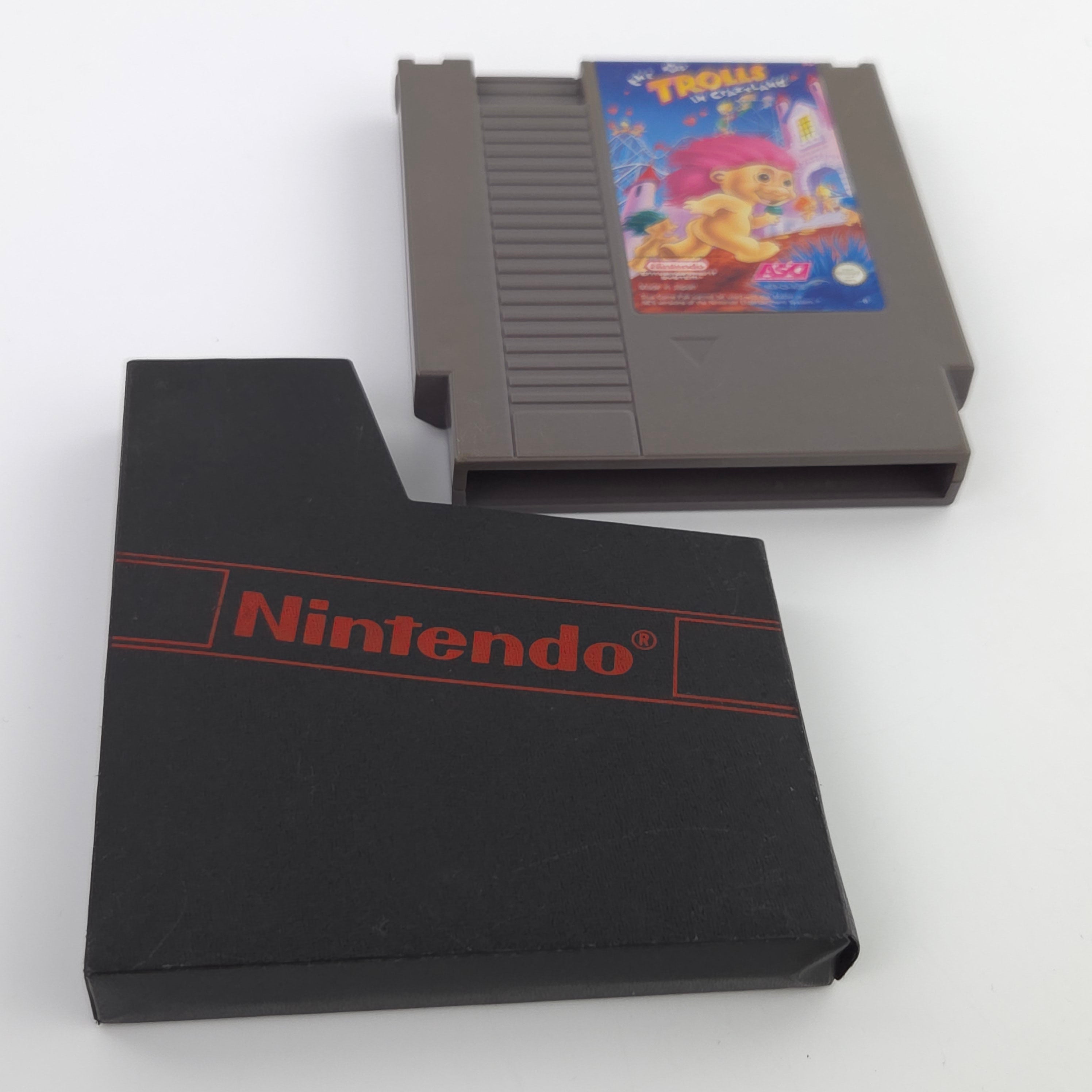 Nintendo NES Spiel The Trolls in Crazyland PAL Modul