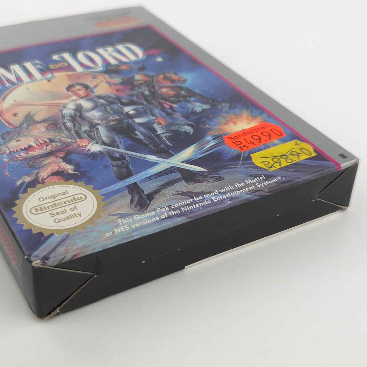 NES Spiel Time Lord OVP CIB PAL NOE