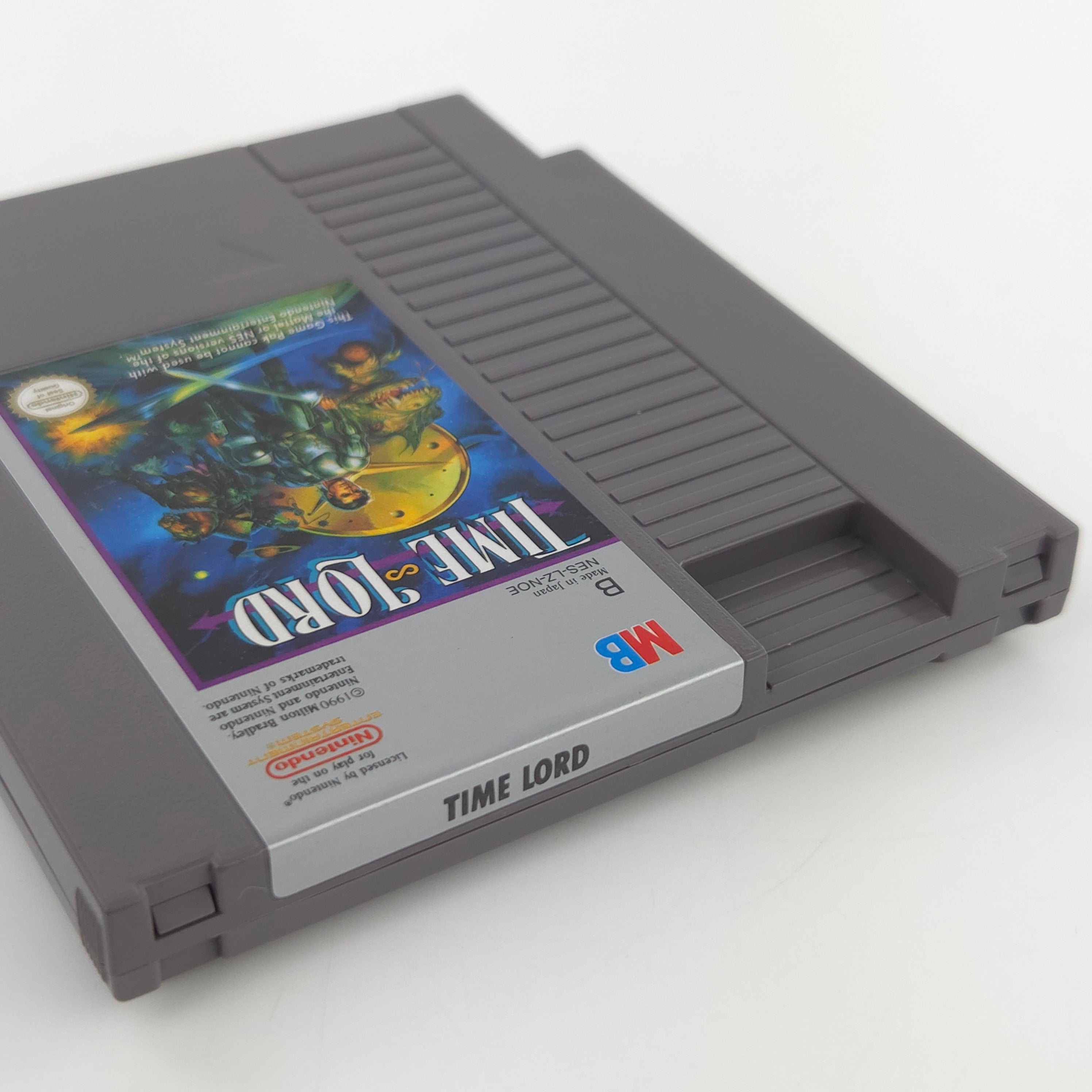 Nintendo NES Spiel Time Lord Modul Schutzhülle PAL NOE