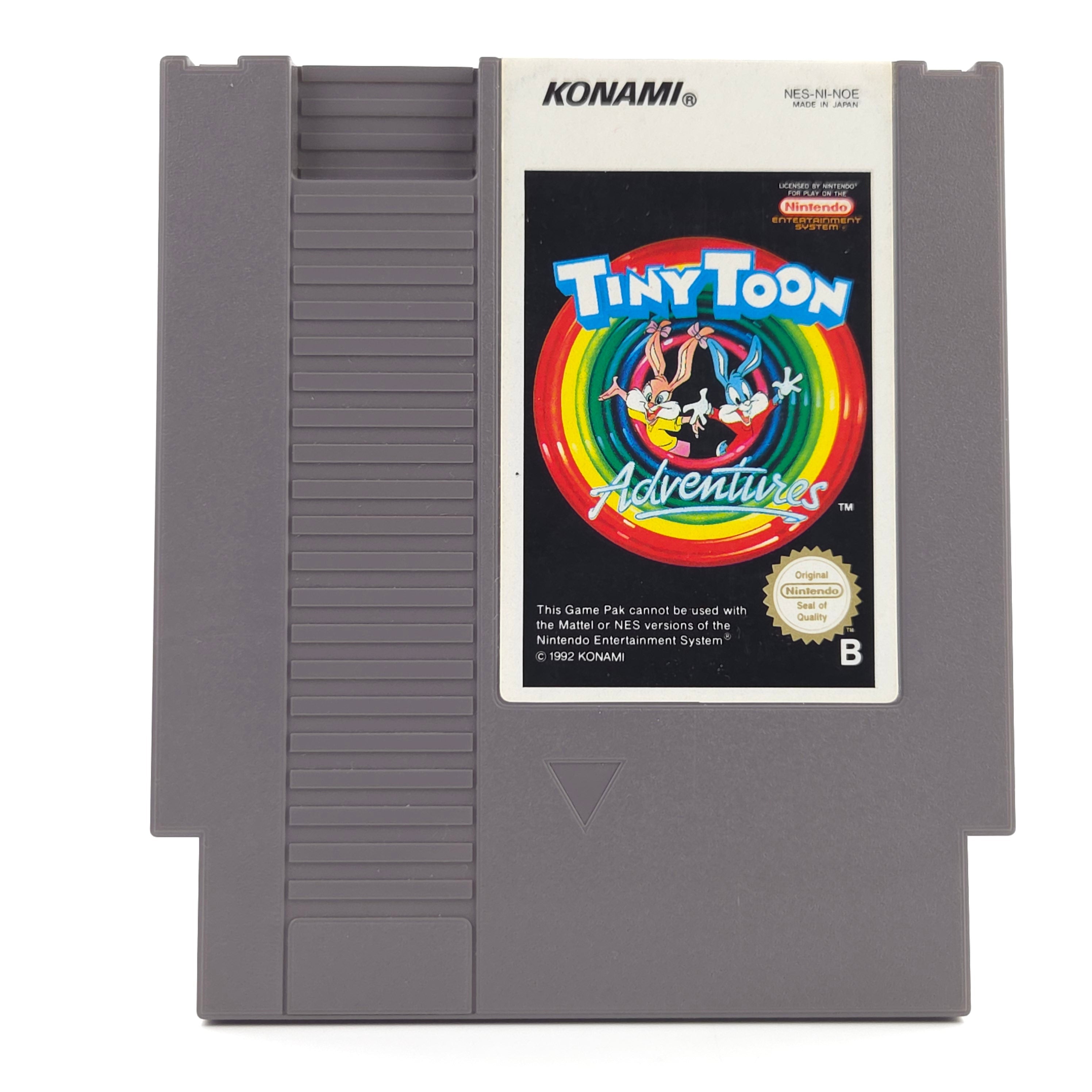 NES Spiel Tiny Toon Adventures Modul Schutzhülle NOE