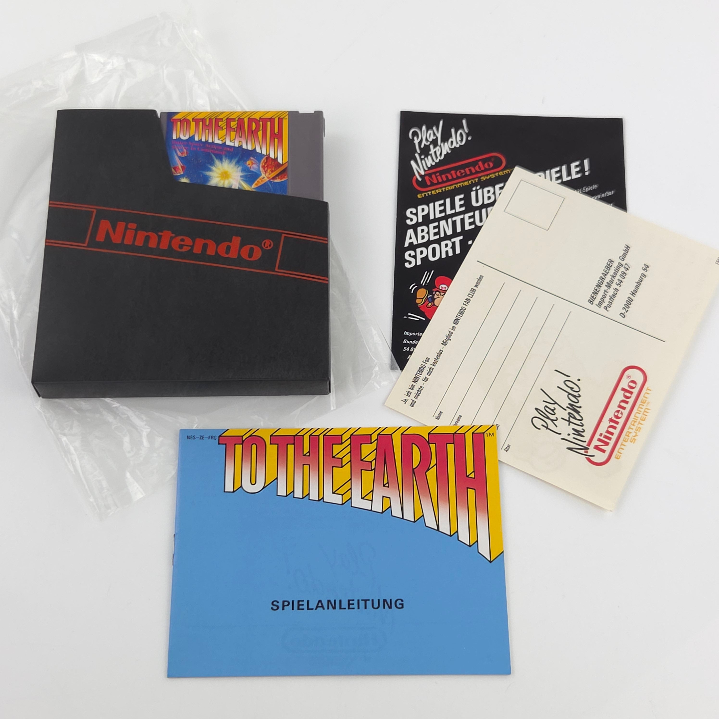 Nintendo NES Spiel – To The Earth (OVP PAL)