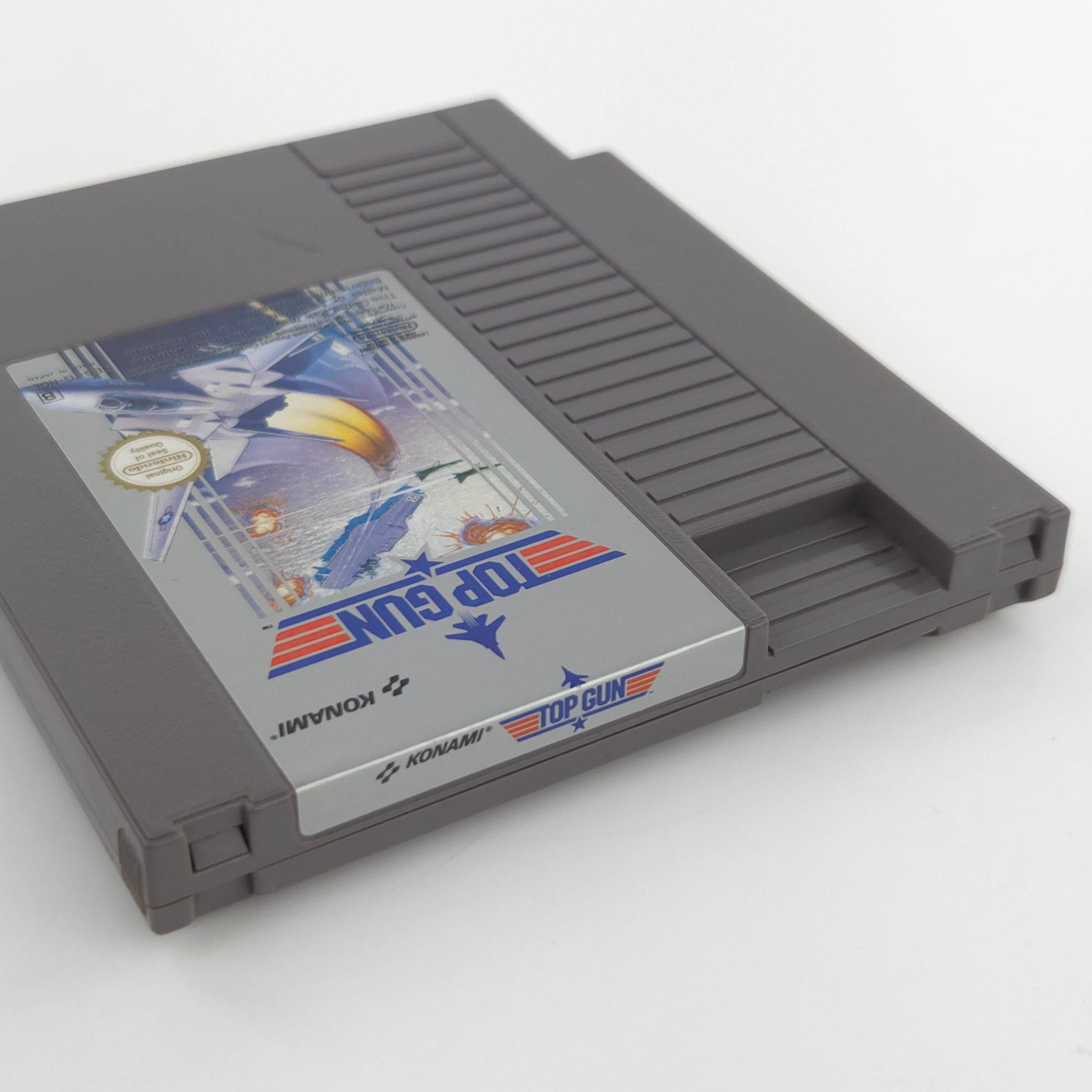 Nintendo NES Spiel Top Gun Modul Schutzhülle PAL NOE