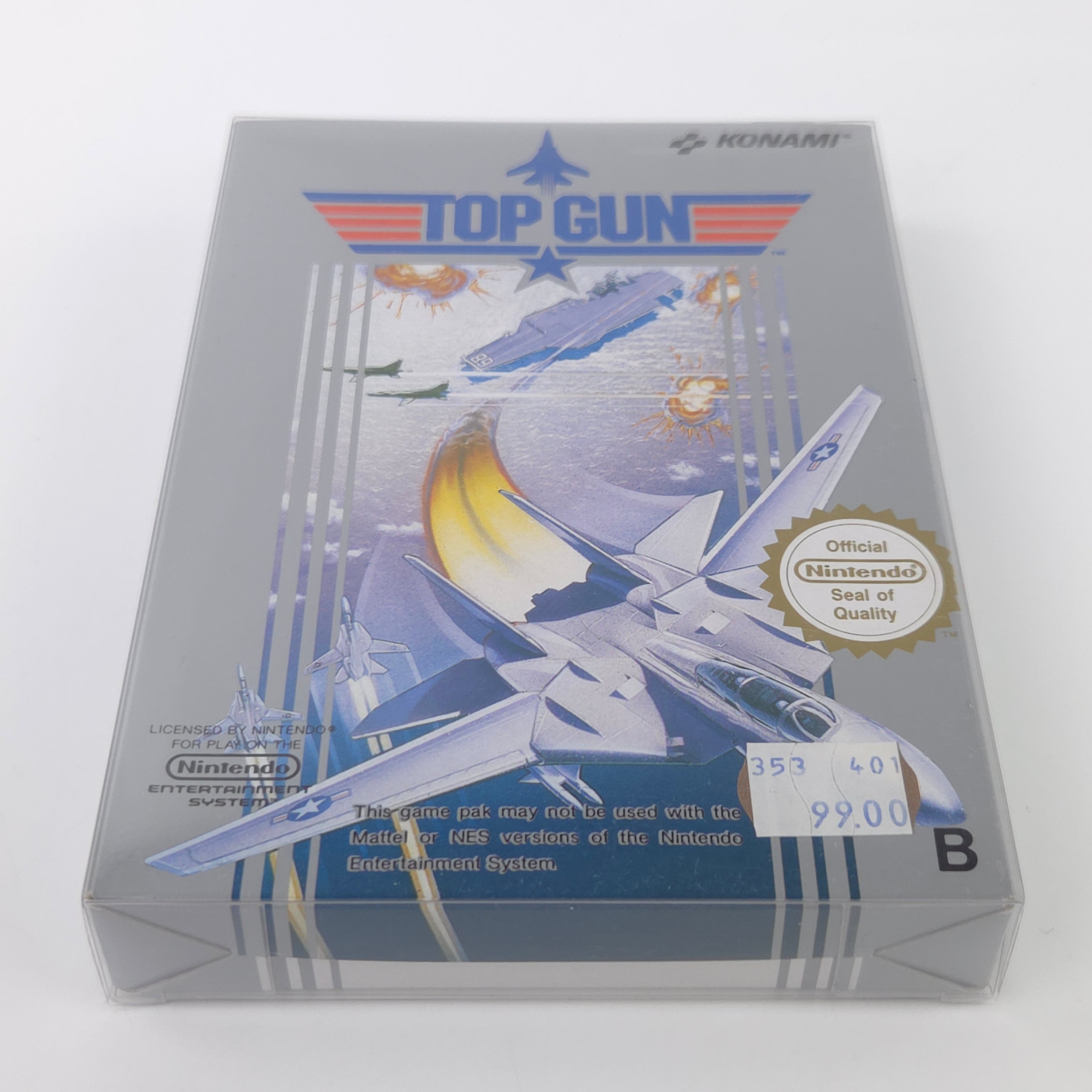 Nintendo NES Spiel – Top Gun (OVP CIB PAL-B)