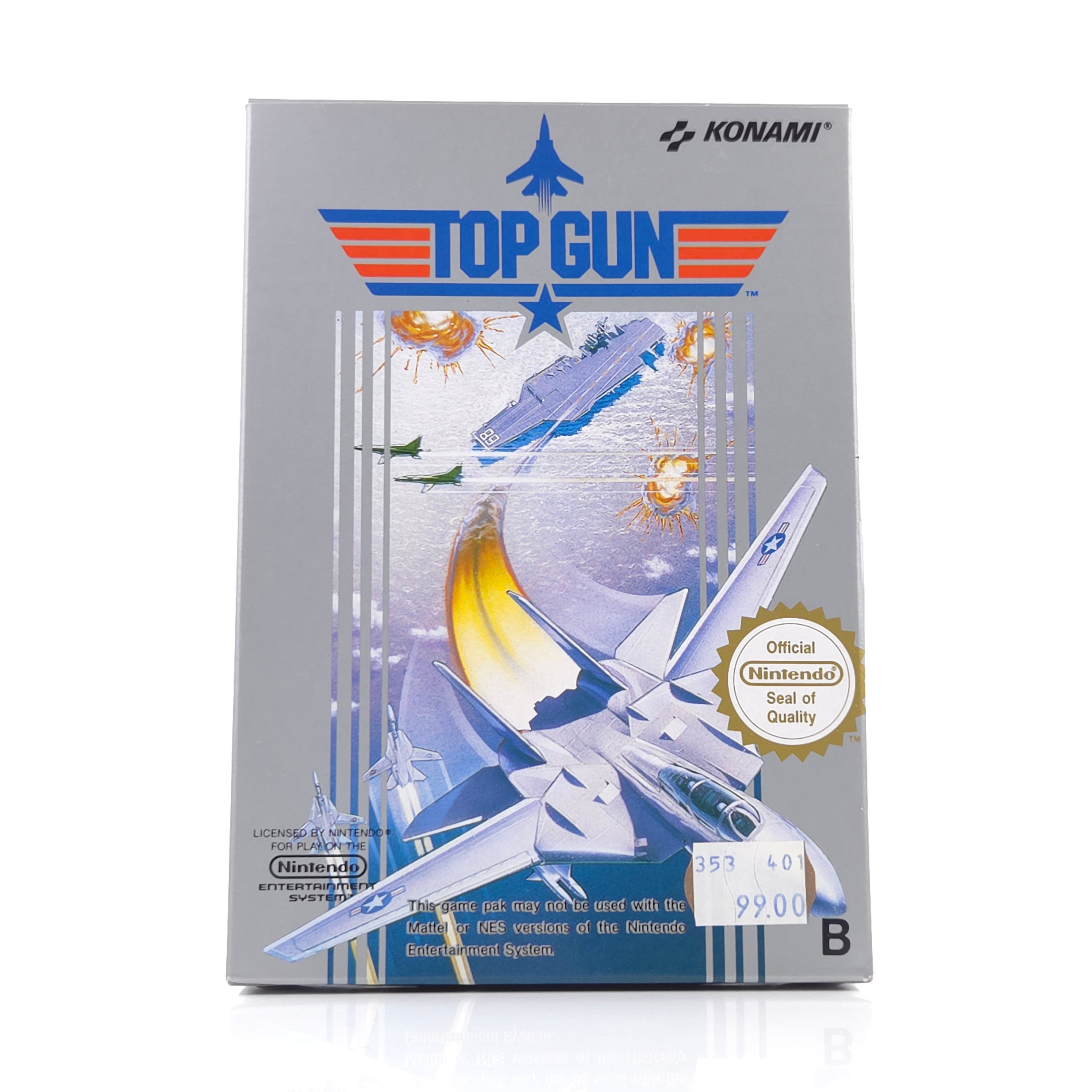 Nintendo NES Spiel – Top Gun (OVP CIB PAL-B)