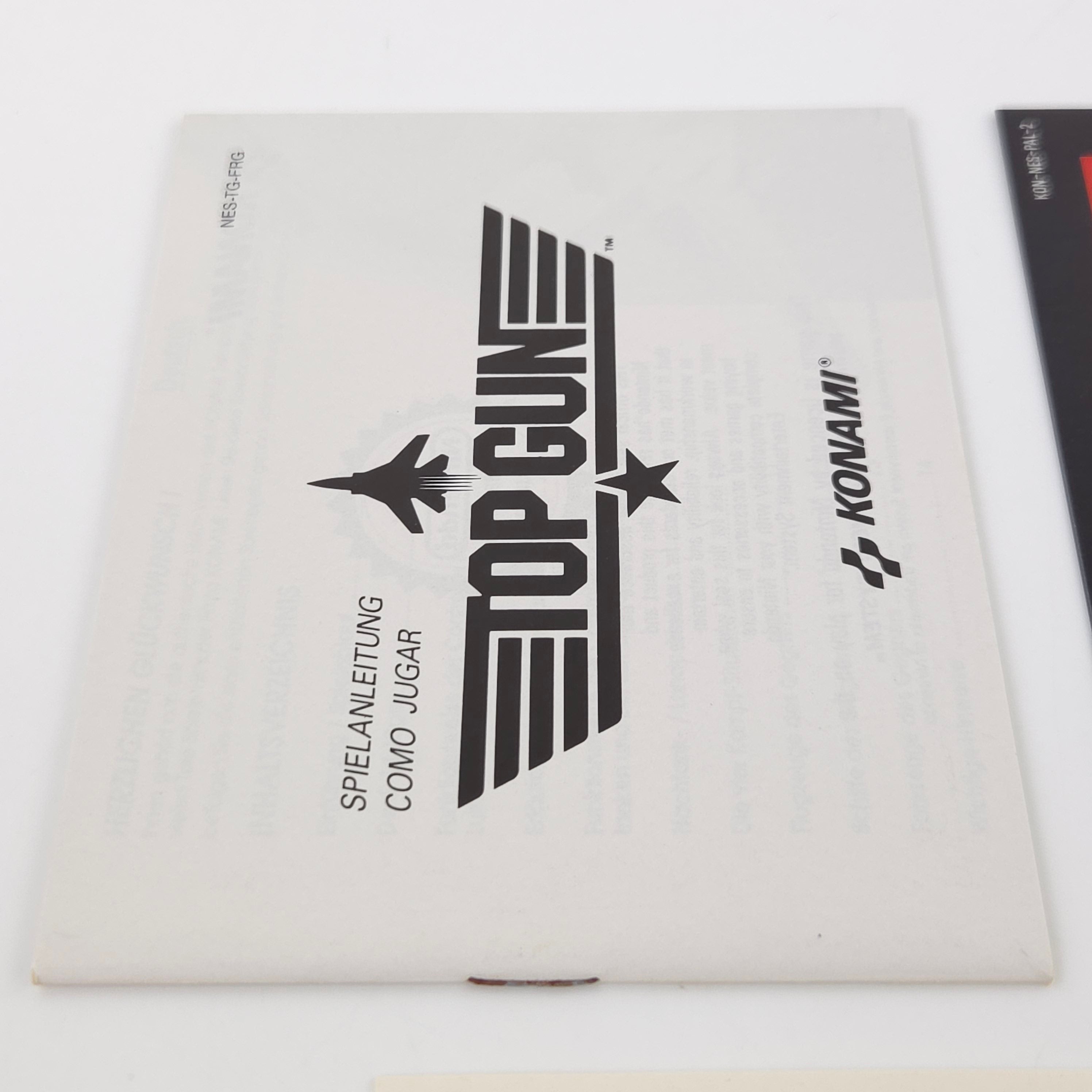 Nintendo NES Spiel – Top Gun (OVP CIB PAL-B)