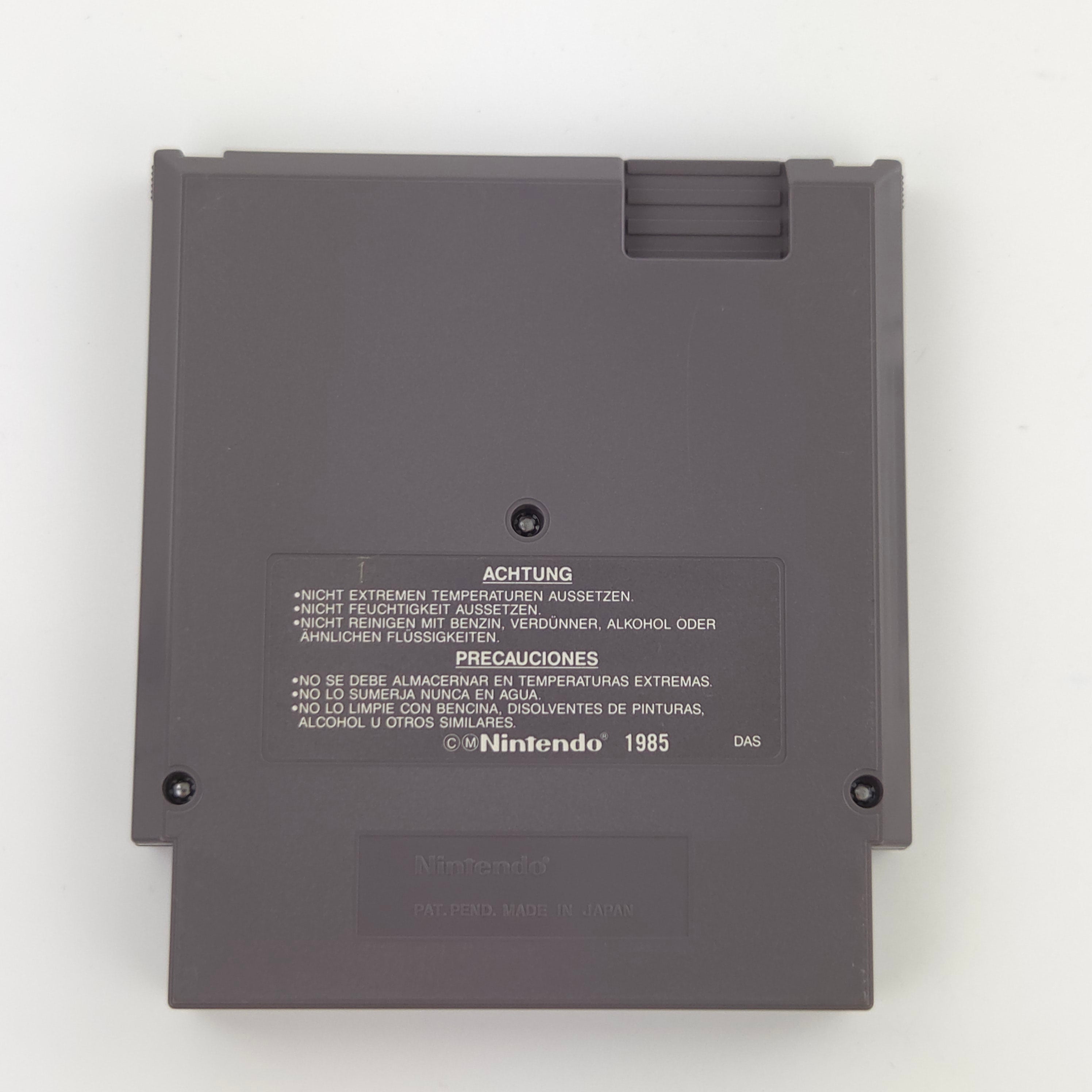NES Spiel Top Gun Second Mission Modul PAL NOE
