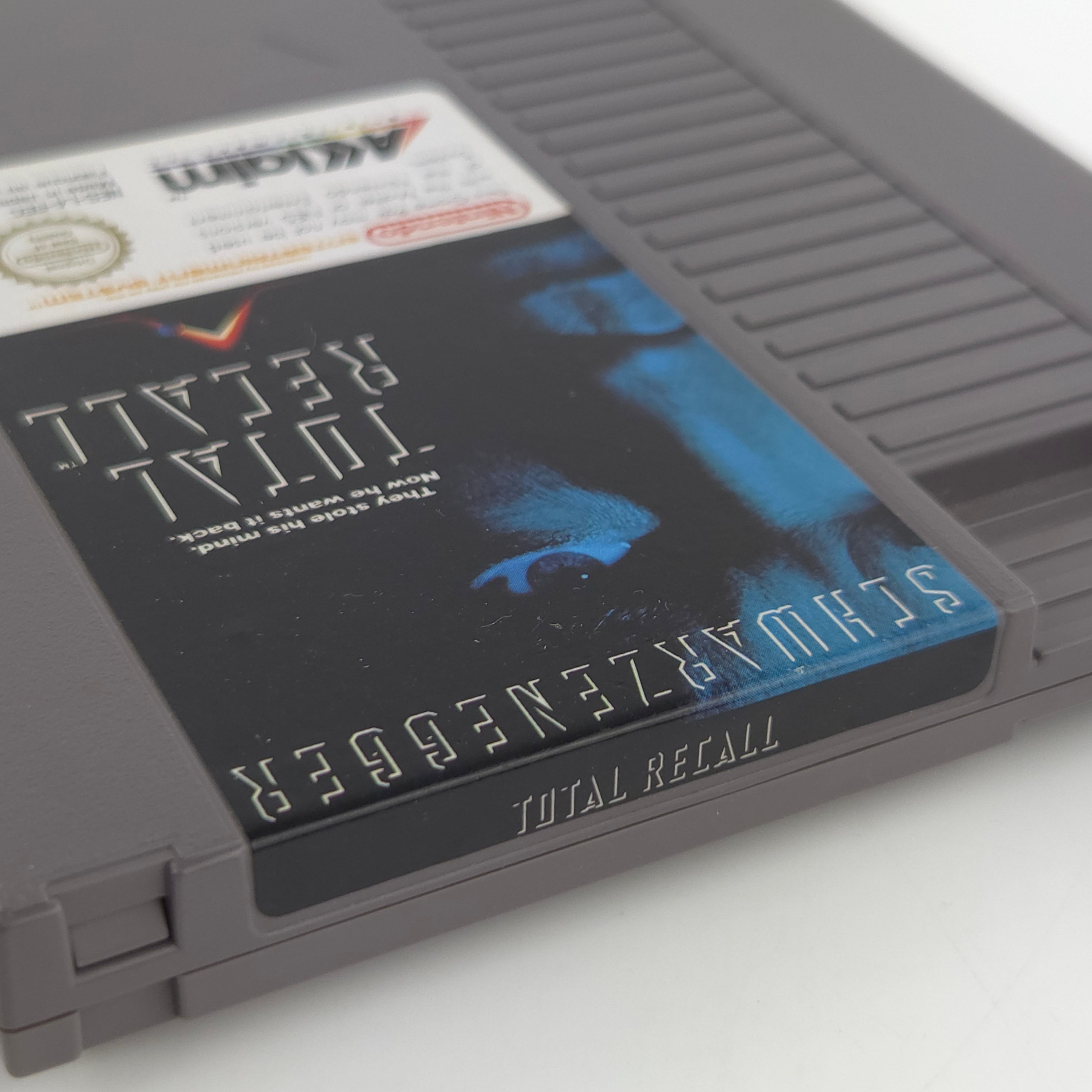 NES Spiel Total Recall Modul OVP Anleitung PAL B EEC