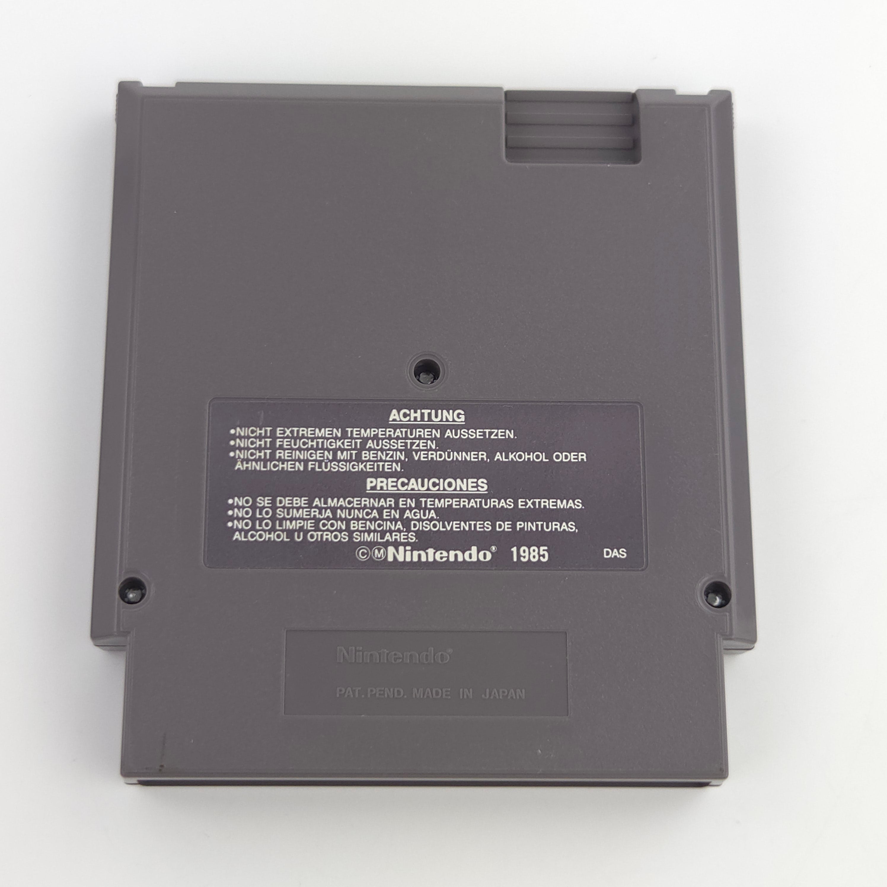 NES Spiel Total Recall Modul OVP Anleitung PAL B EEC
