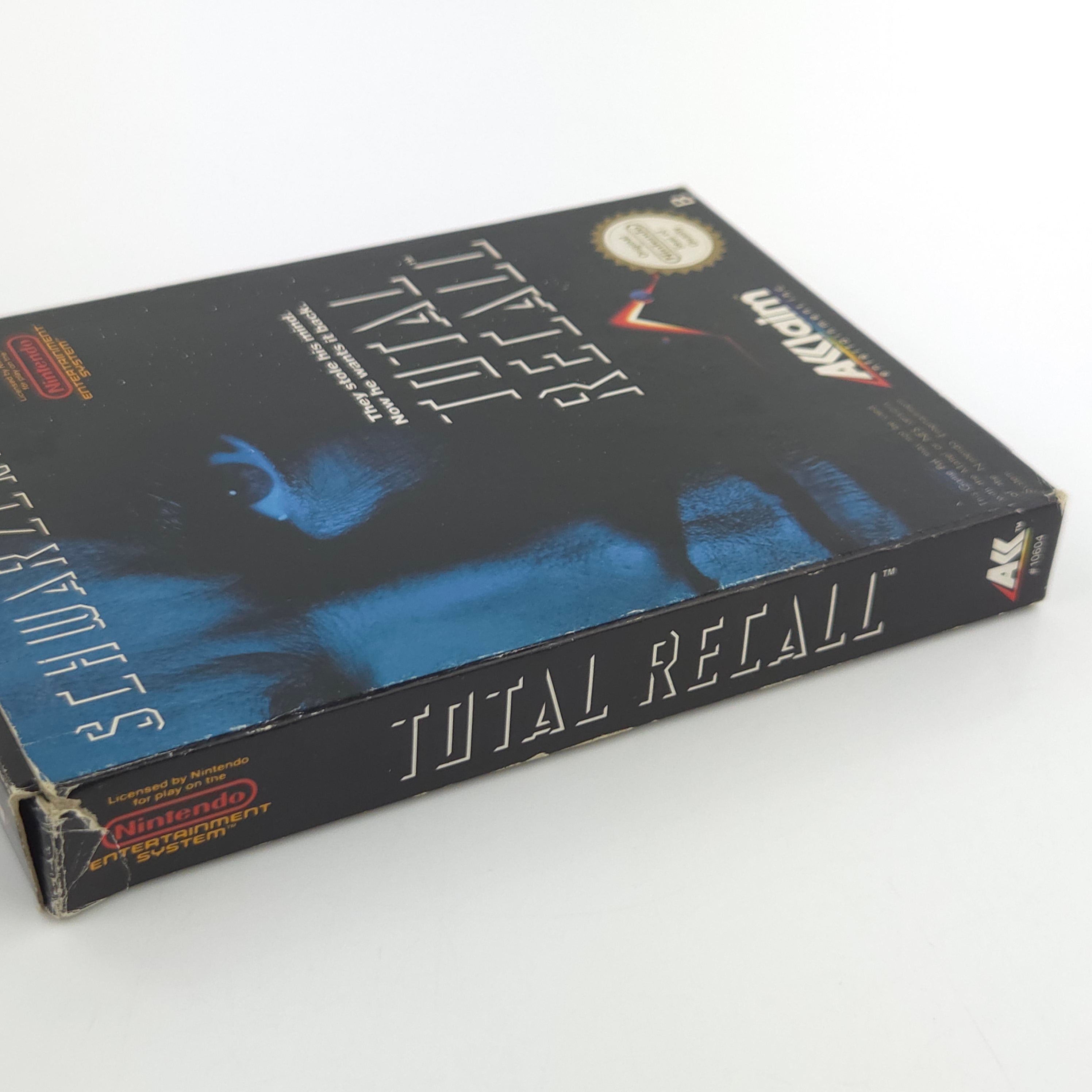 NES Spiel Total Recall Modul OVP Anleitung PAL B EEC