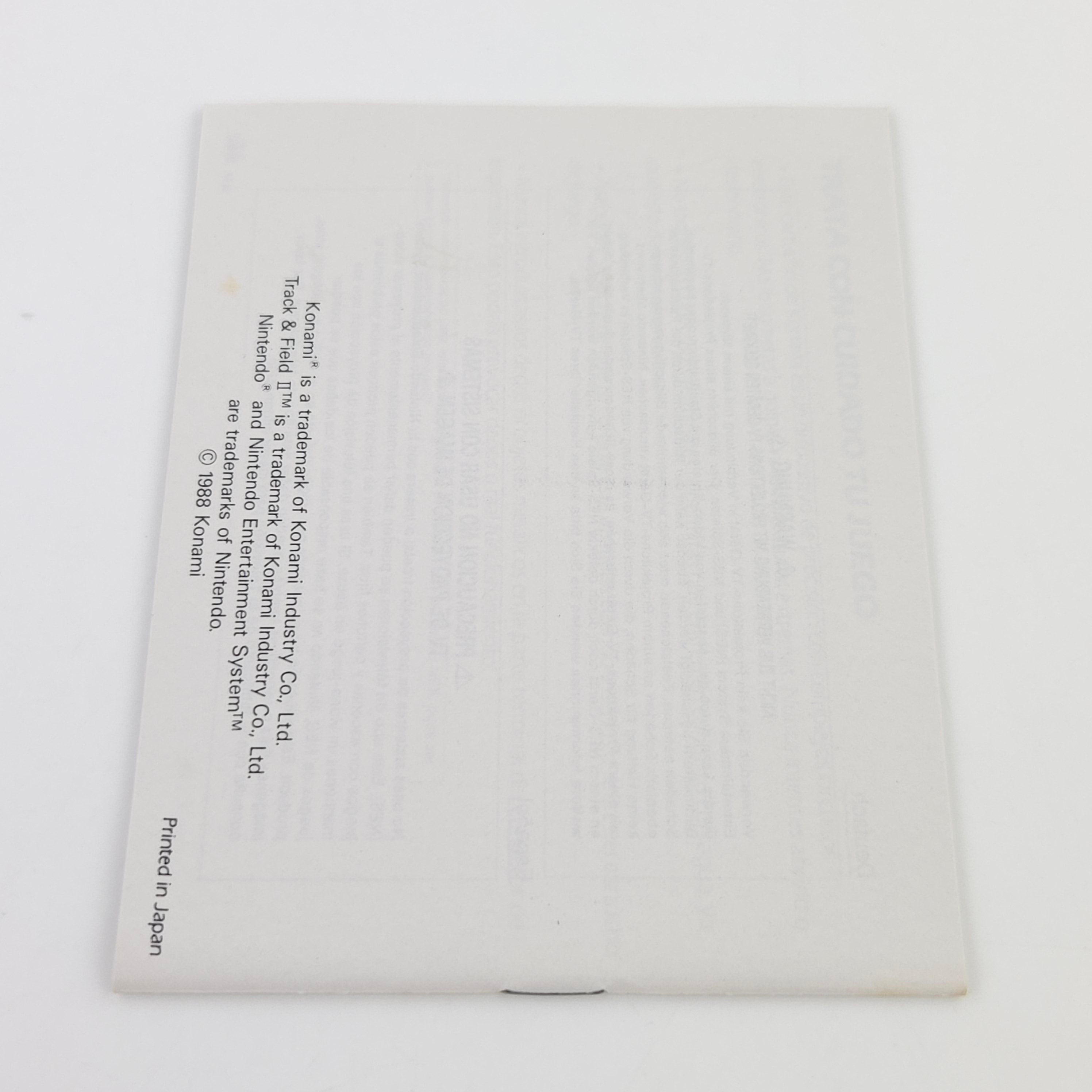 Nintendo NES Spiel – Track & Field II (OVP PAL)