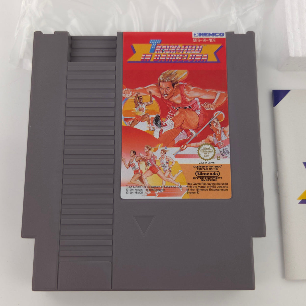 Nintendo NES Spiel Track and Field nahezu neuwertig OVP
