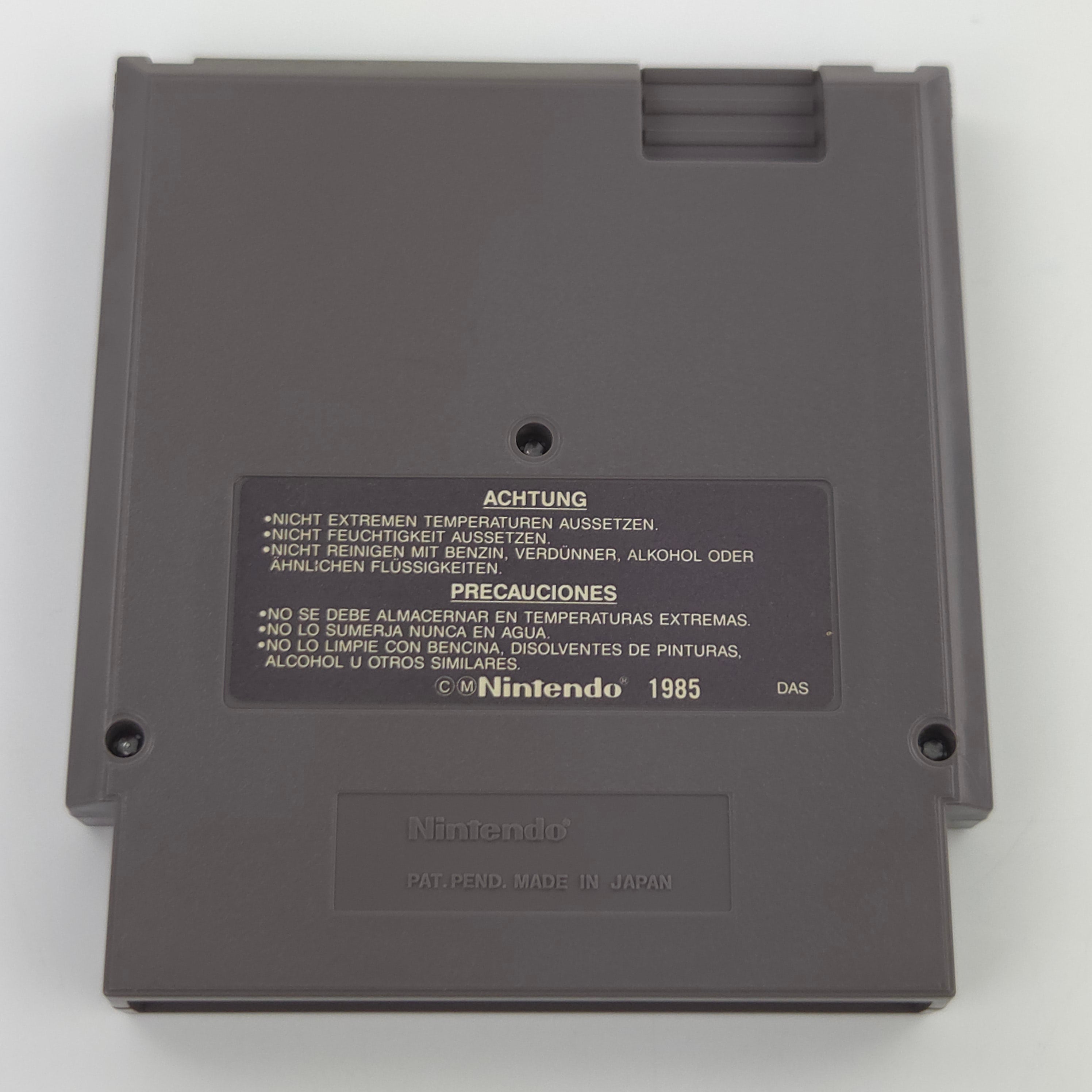 Nintendo NES Spiel TROG Modul Schutzhülle PAL NOE Acclaim