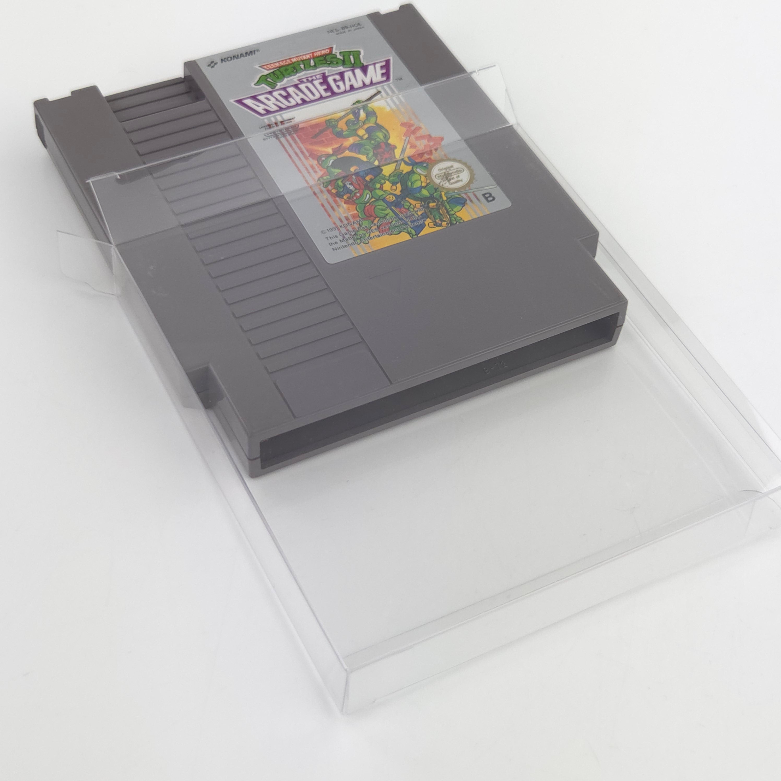 Nintendo NES Spiel Turtles II The Arcade Game Schutzhülle