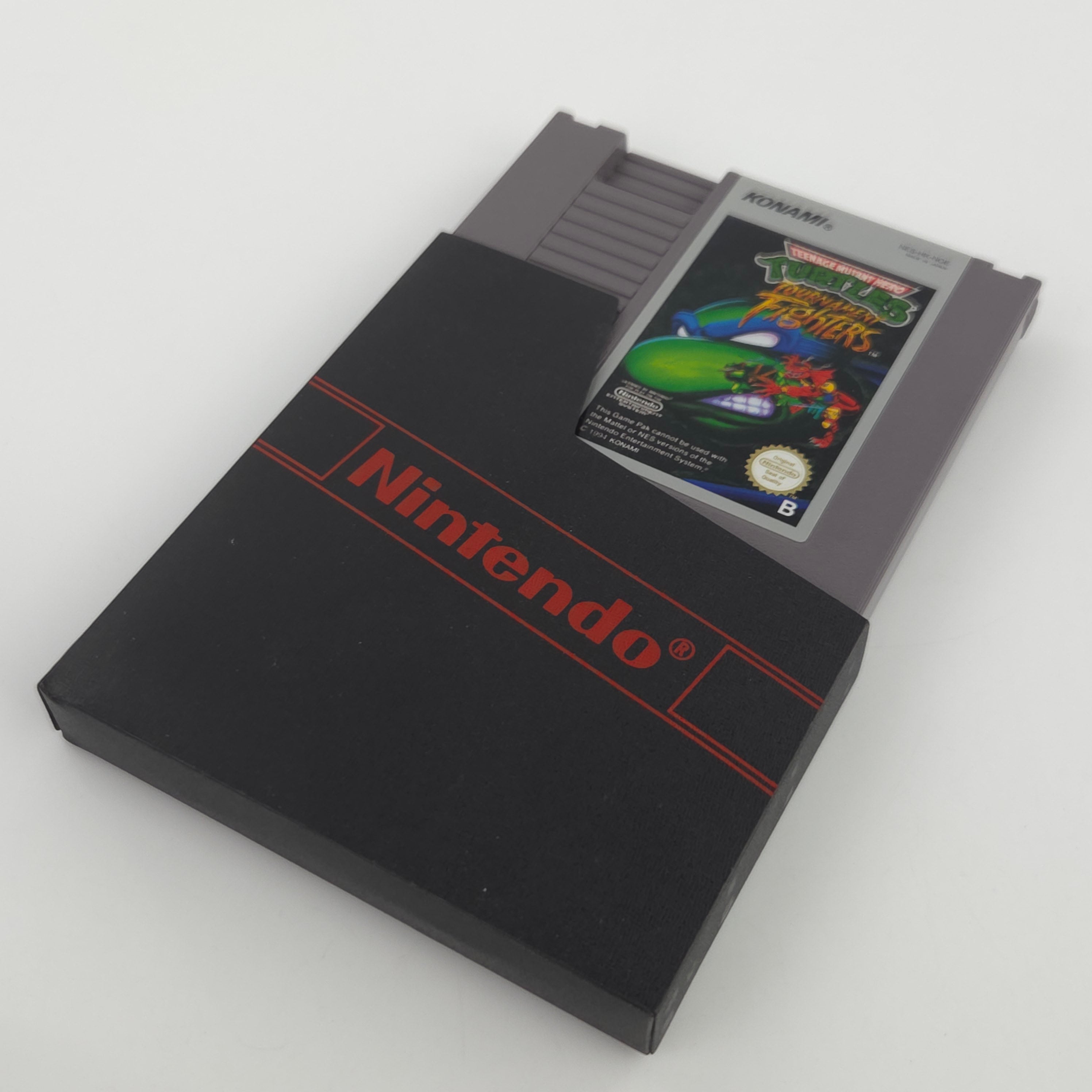 NES Spiel Turtles Tournament Fighters Modul Schuber NOE