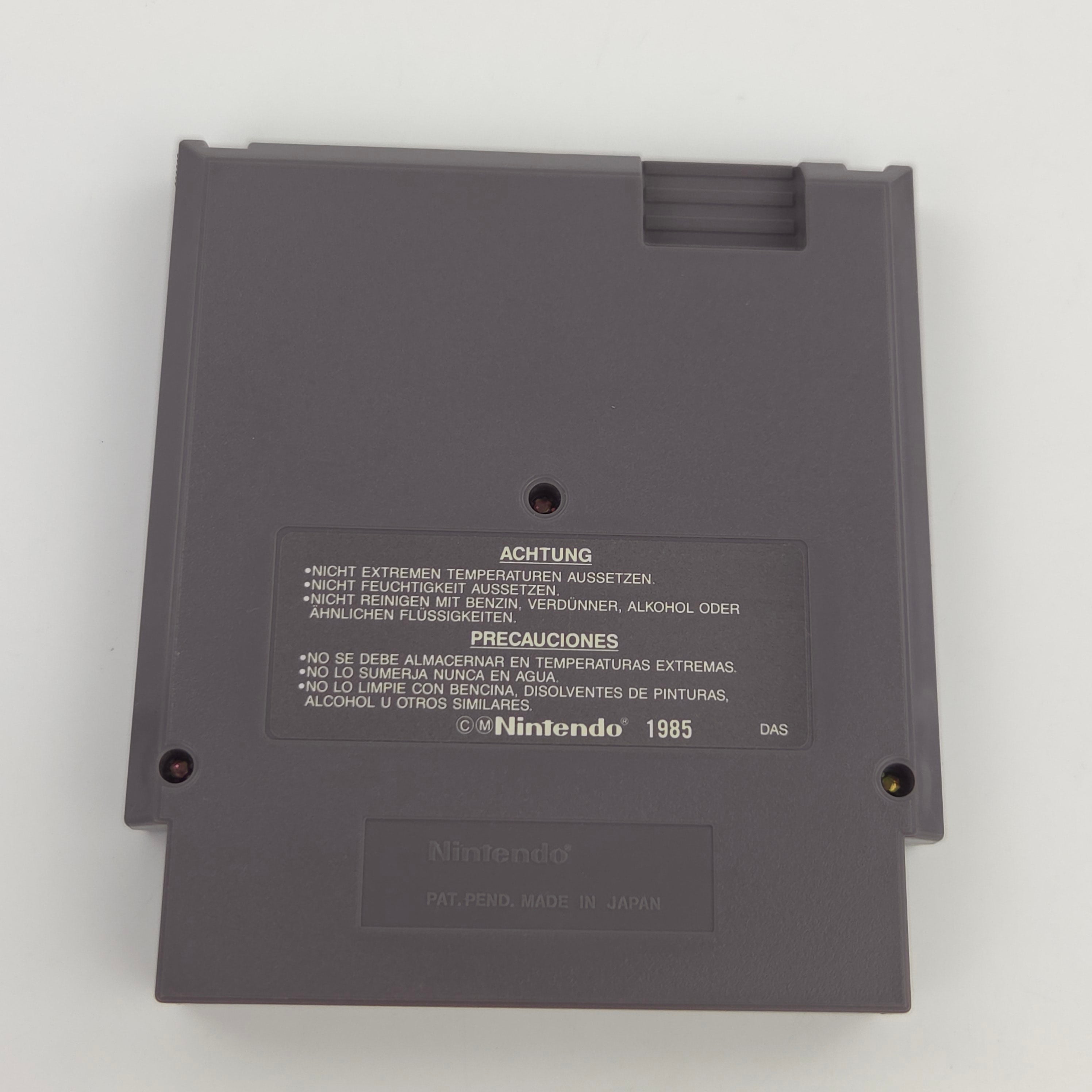 NES Spiel Turtles Tournament Fighters Modul Schuber NOE