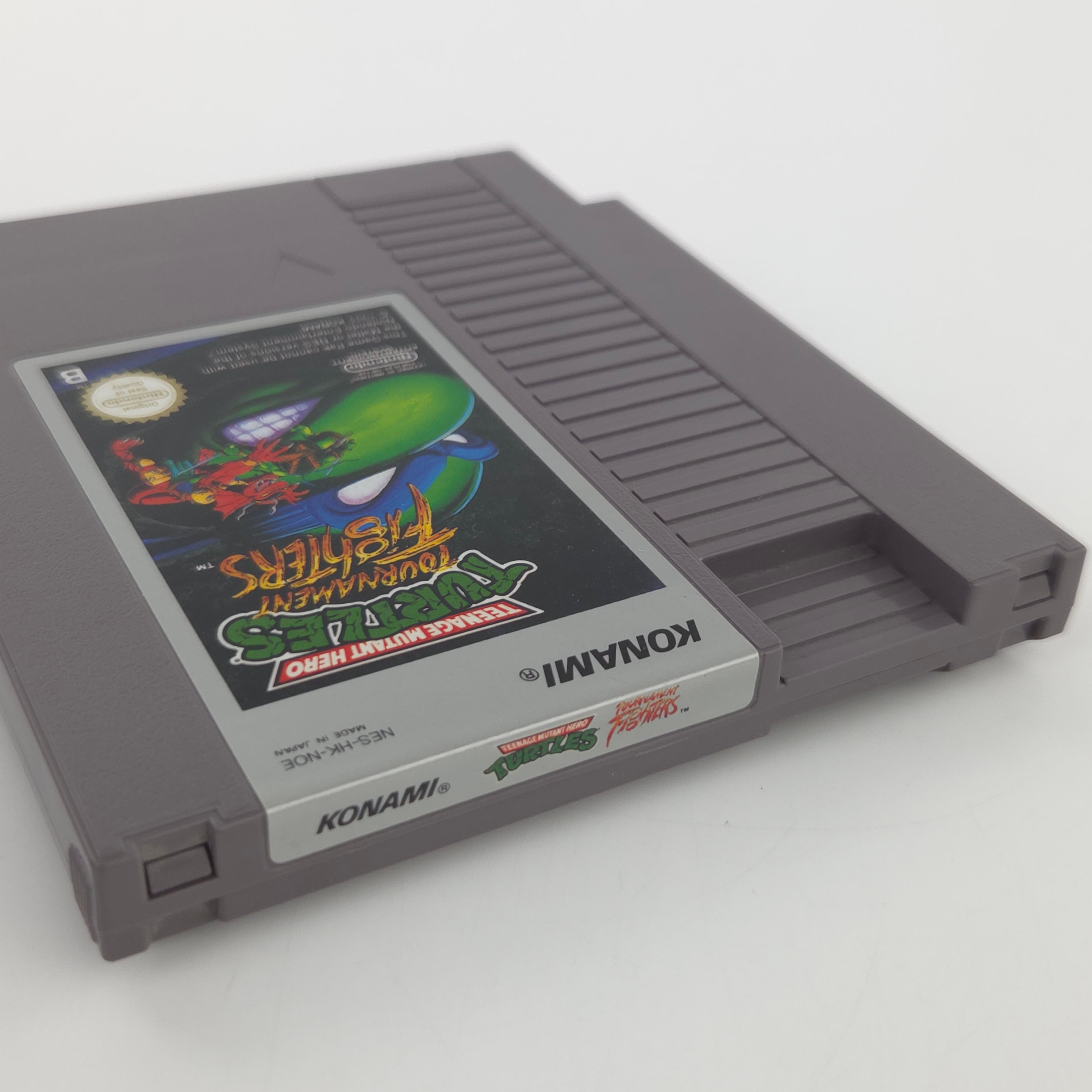 NES Spiel Turtles Tournament Fighters Modul Schuber NOE