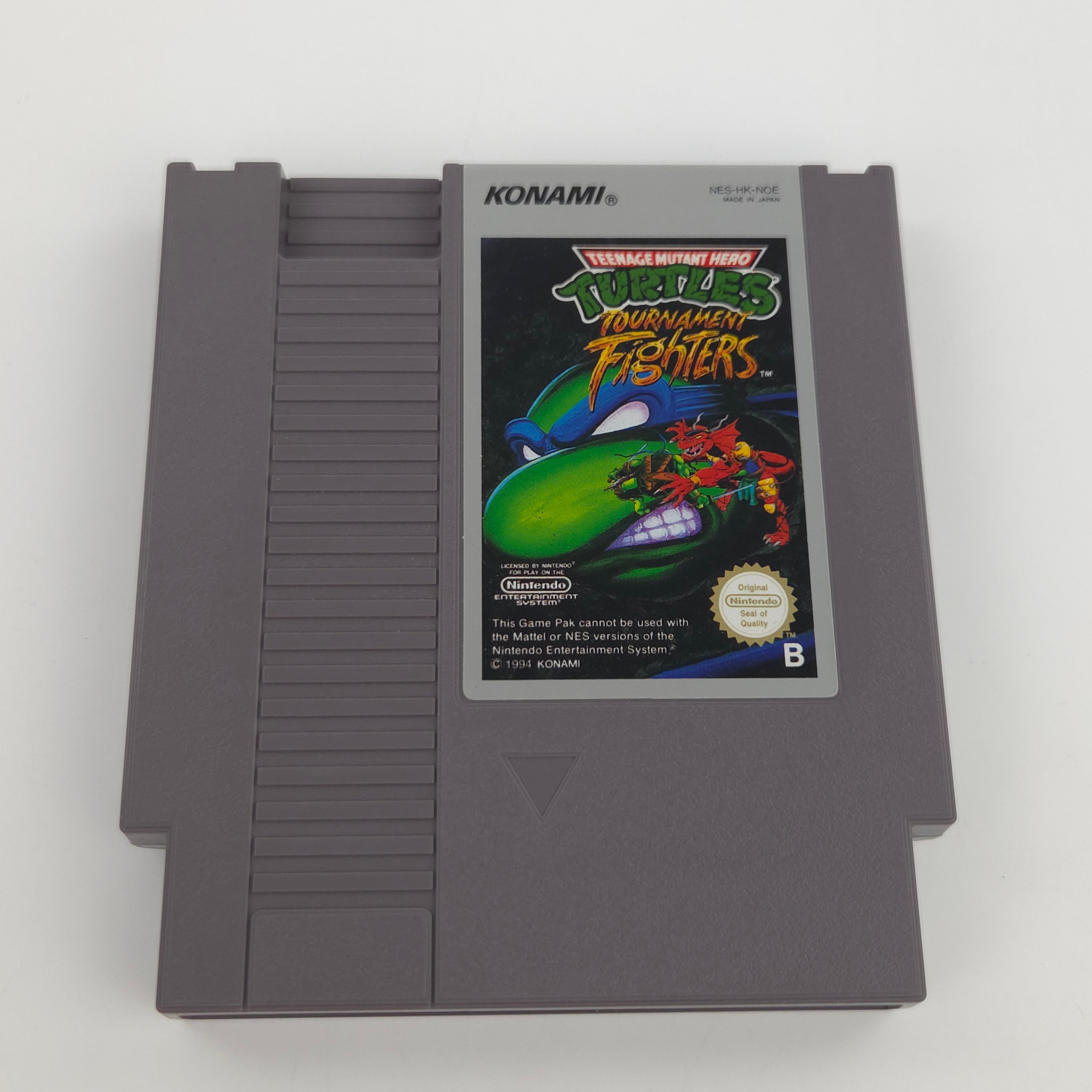 NES Spiel Turtles Tournament Fighters Modul Schuber NOE