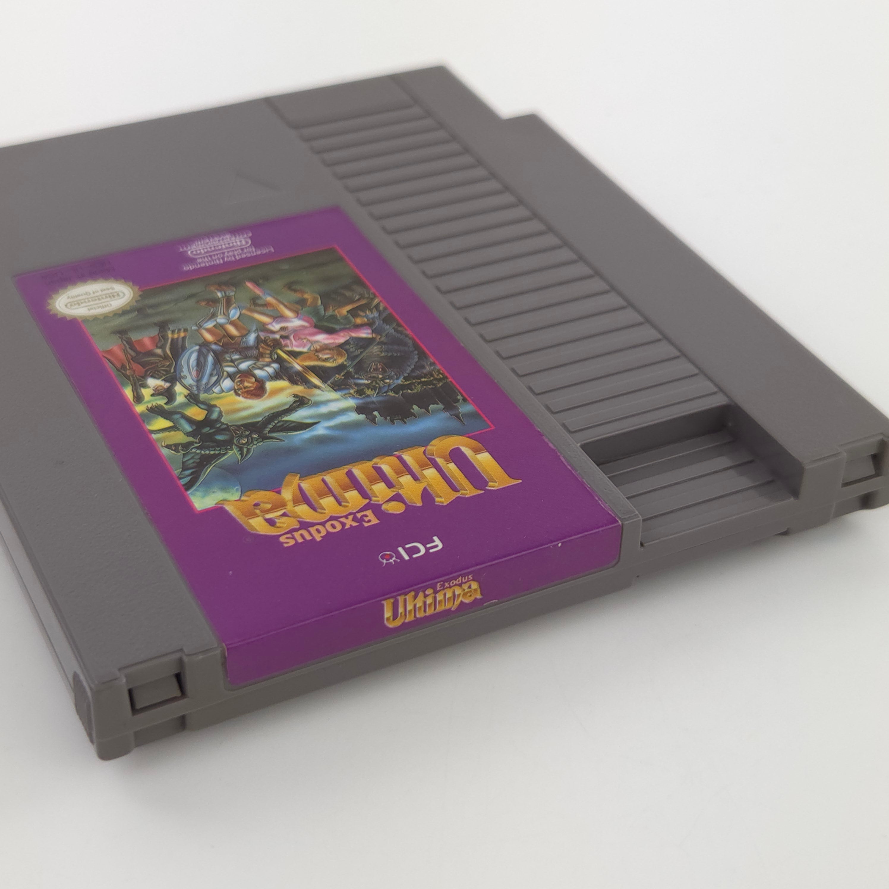 NES Spiel Ultima Exodus Modul Cartridge REV-A USA