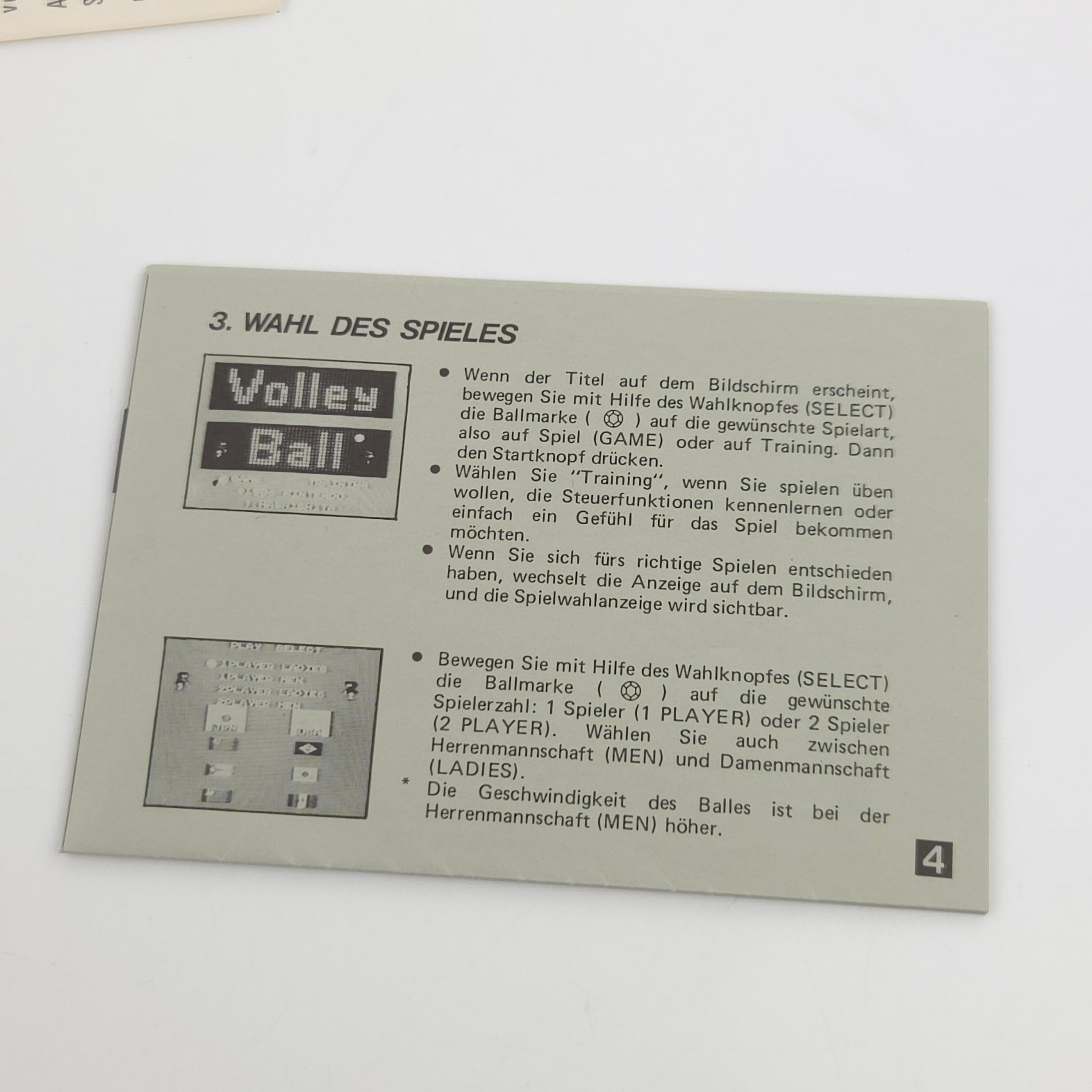 Nintendo NES Spiel – Volley Ball (OVP PAL)