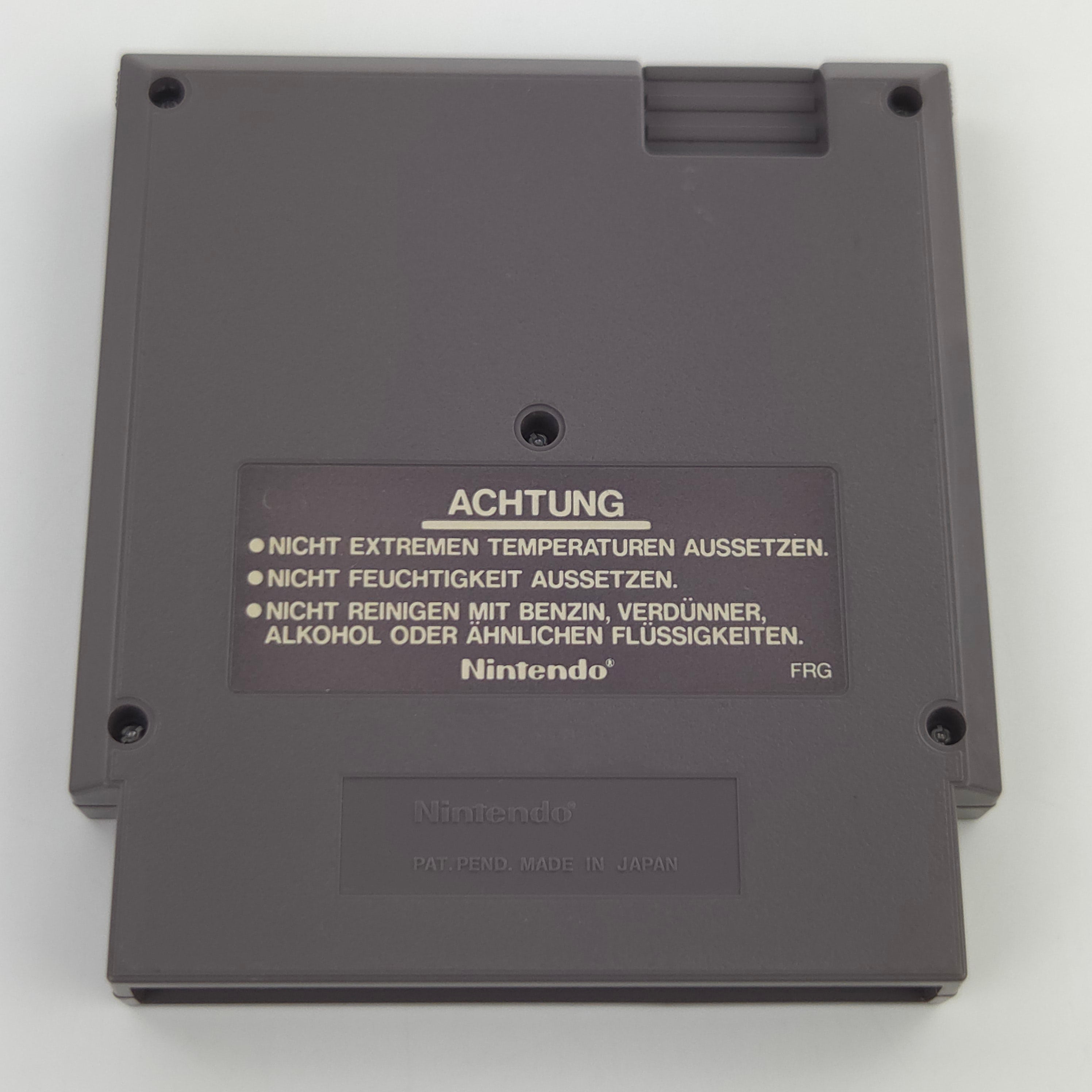Nintendo NES Spiel Volley Ball Modul inkl Schutzhülle
